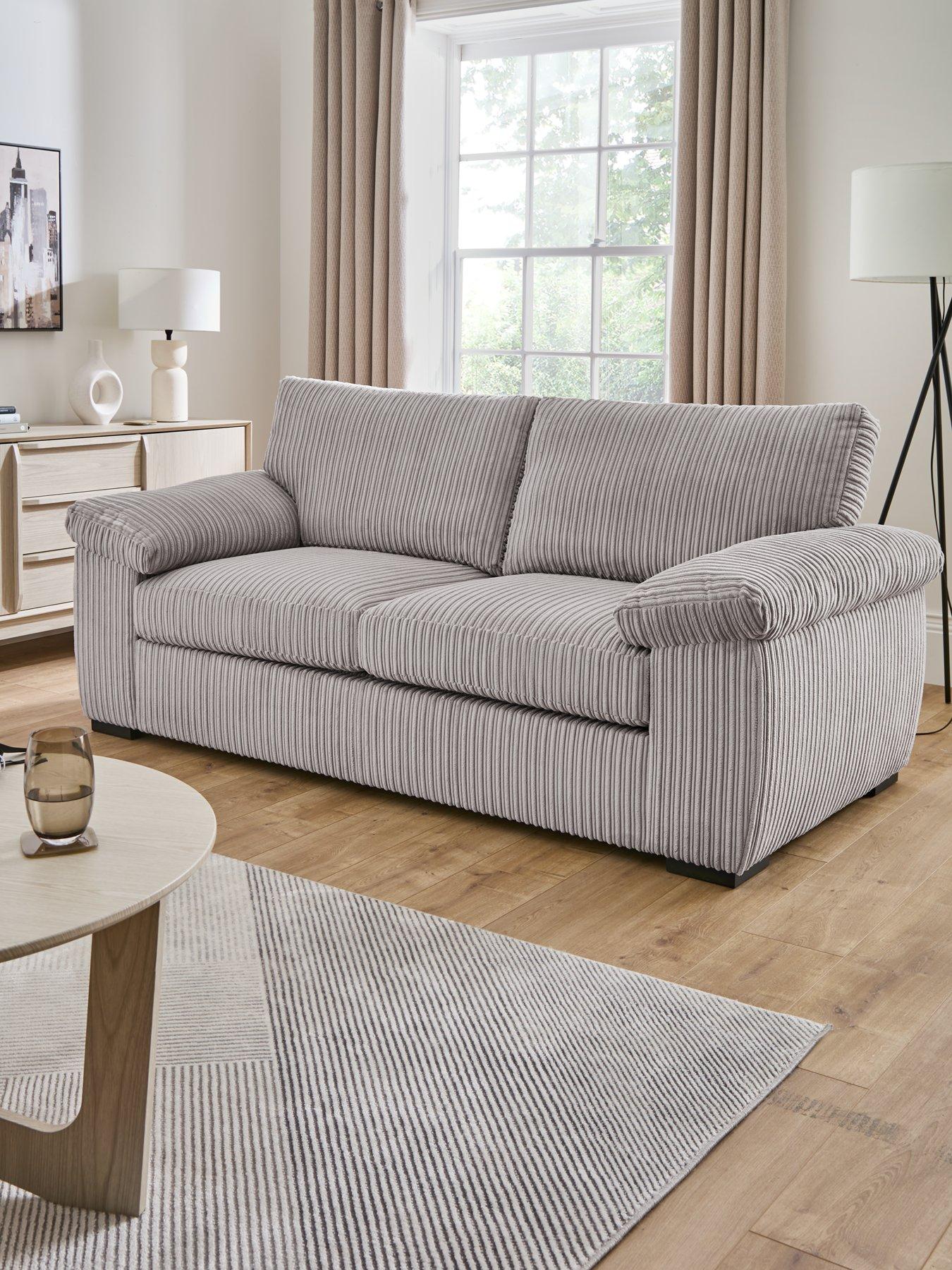 The Very Collection Amalfi Standard Back Fabric Sofa Bed - FSC® Certified