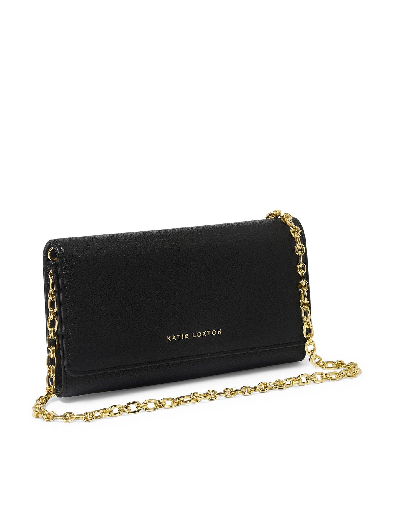 undefined Rubi Chain Crossbody Purse - Black