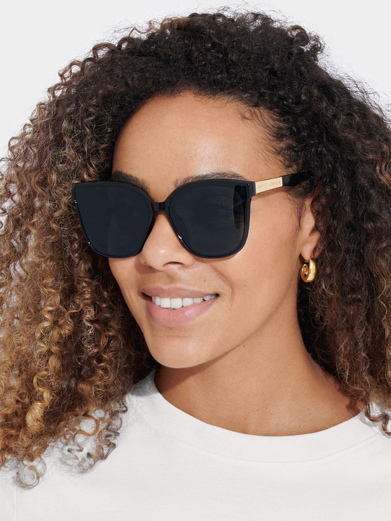 Katie Loxton Savannah Square Frame Sunglasses - Black