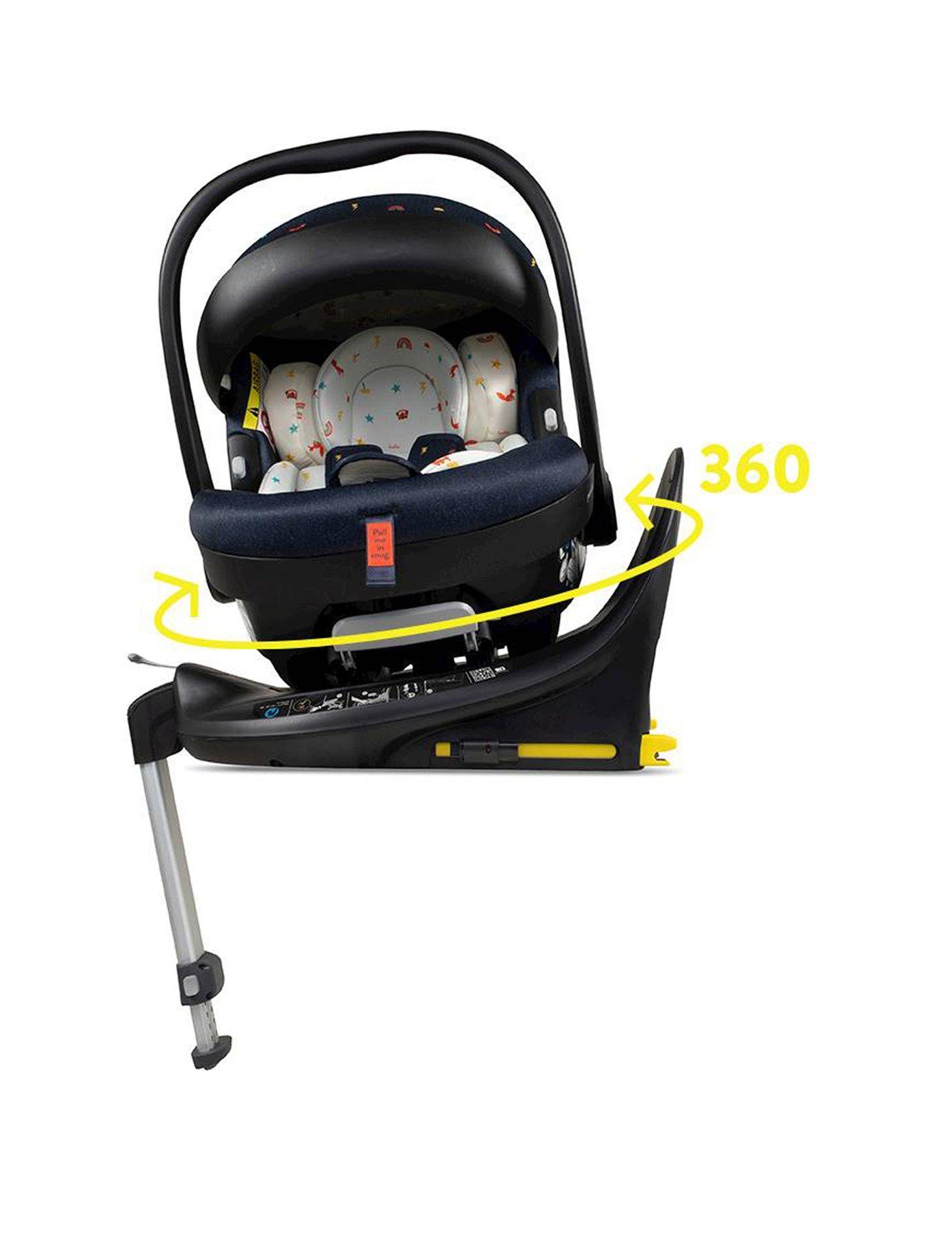 Image 3 of 8 of Cosatto Wow 3 Everything Travel System Bundle ADAC iSize Car Seat - Doodle Days