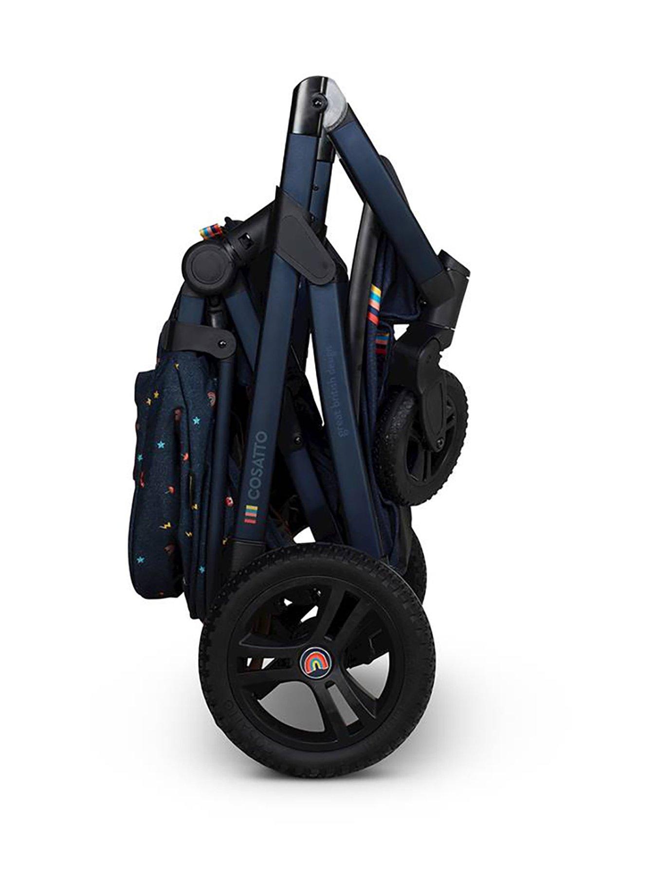 Image 6 of 8 of Cosatto Wow 3 Everything Travel System Bundle ADAC iSize Car Seat - Doodle Days