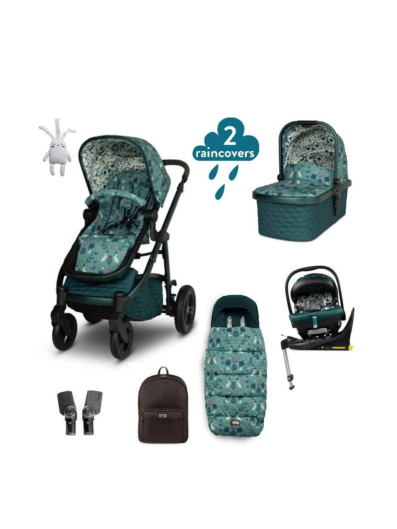 undefined Wow 3 Everything Travel System Bundle ADAC iSize Car Seat - Masquerade