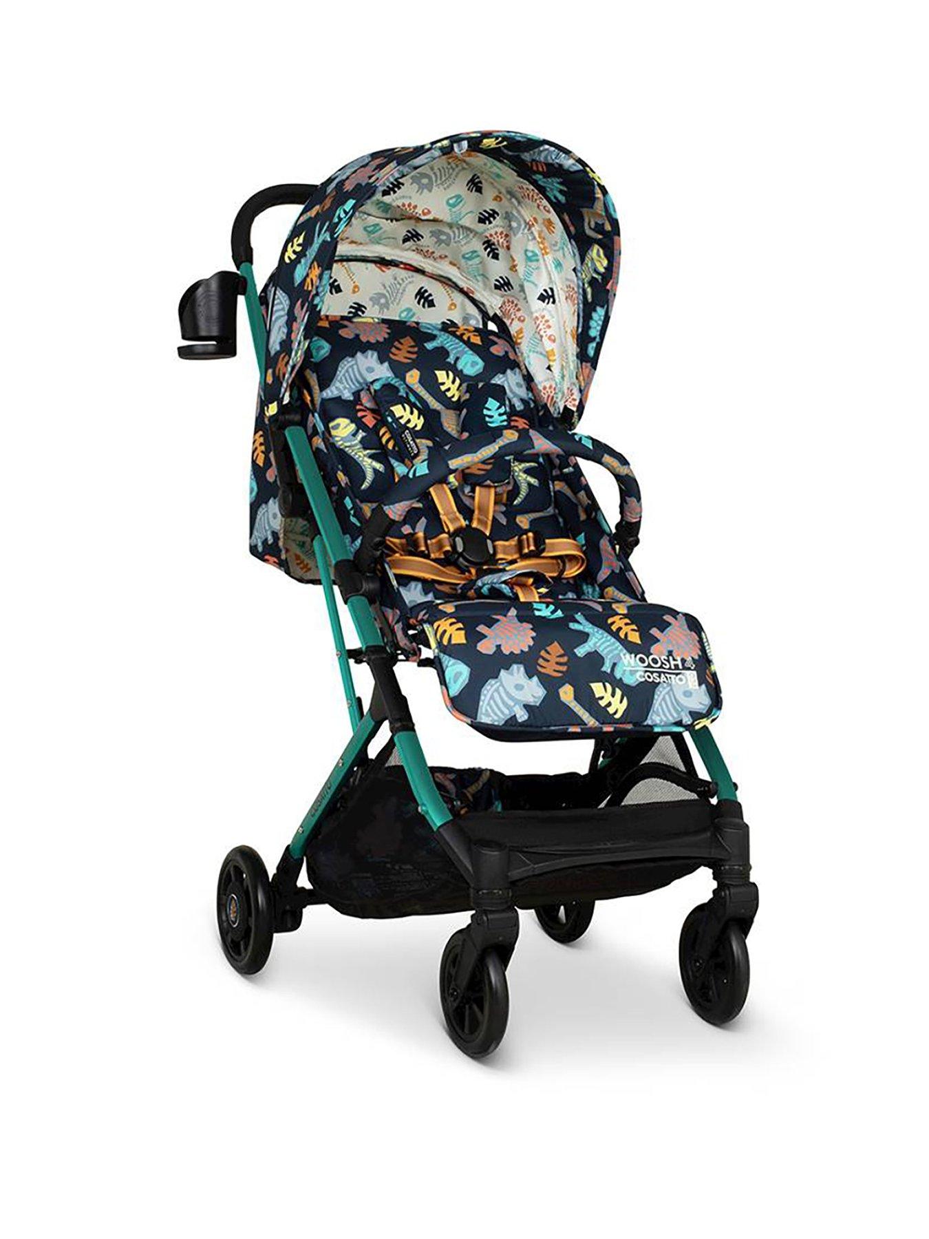 Image 1 of 8 of Cosatto Woosh 4 Compact Fold Stroller - Diggin Dinos