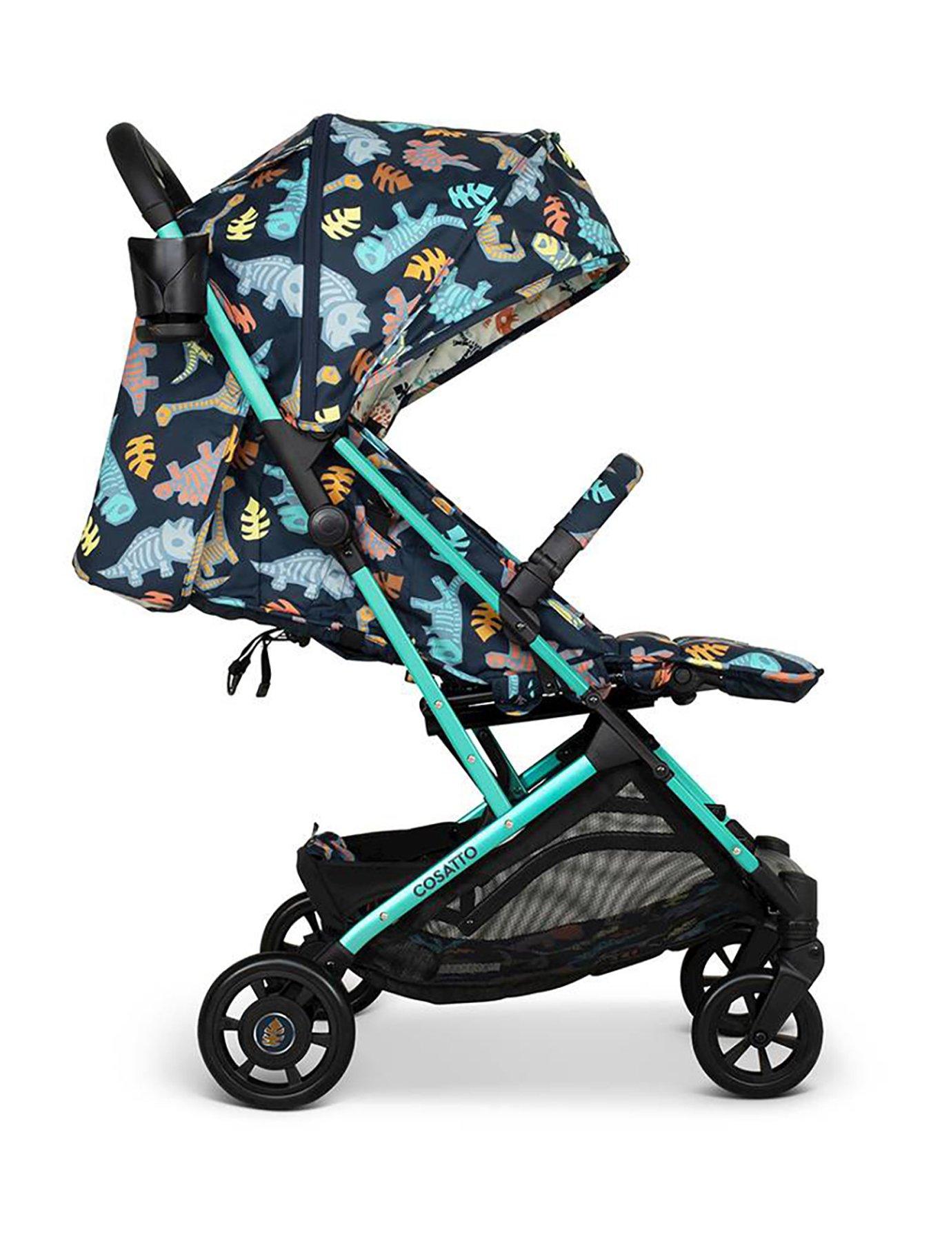 Image 2 of 8 of Cosatto Woosh 4 Compact Fold Stroller - Diggin Dinos
