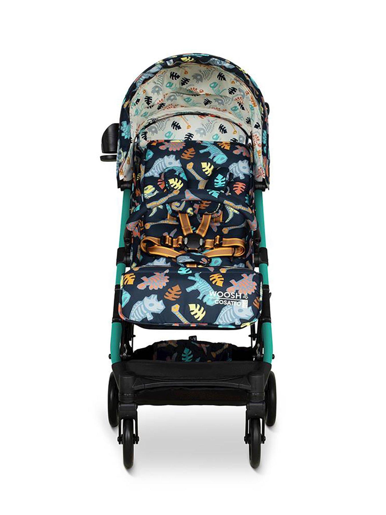Image 3 of 8 of Cosatto Woosh 4 Compact Fold Stroller - Diggin Dinos