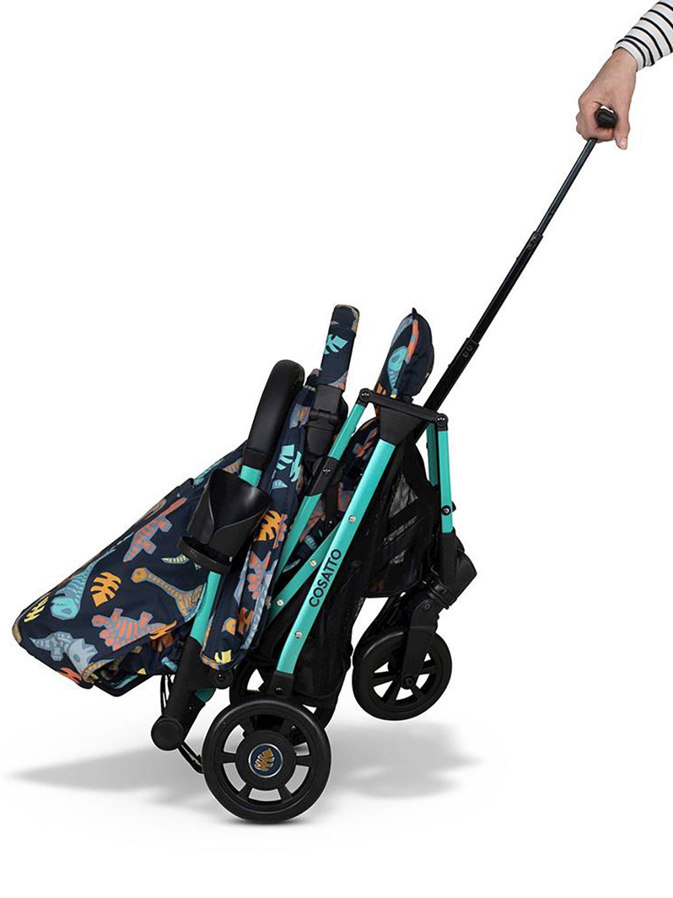 Image 6 of 8 of Cosatto Woosh 4 Compact Fold Stroller - Diggin Dinos