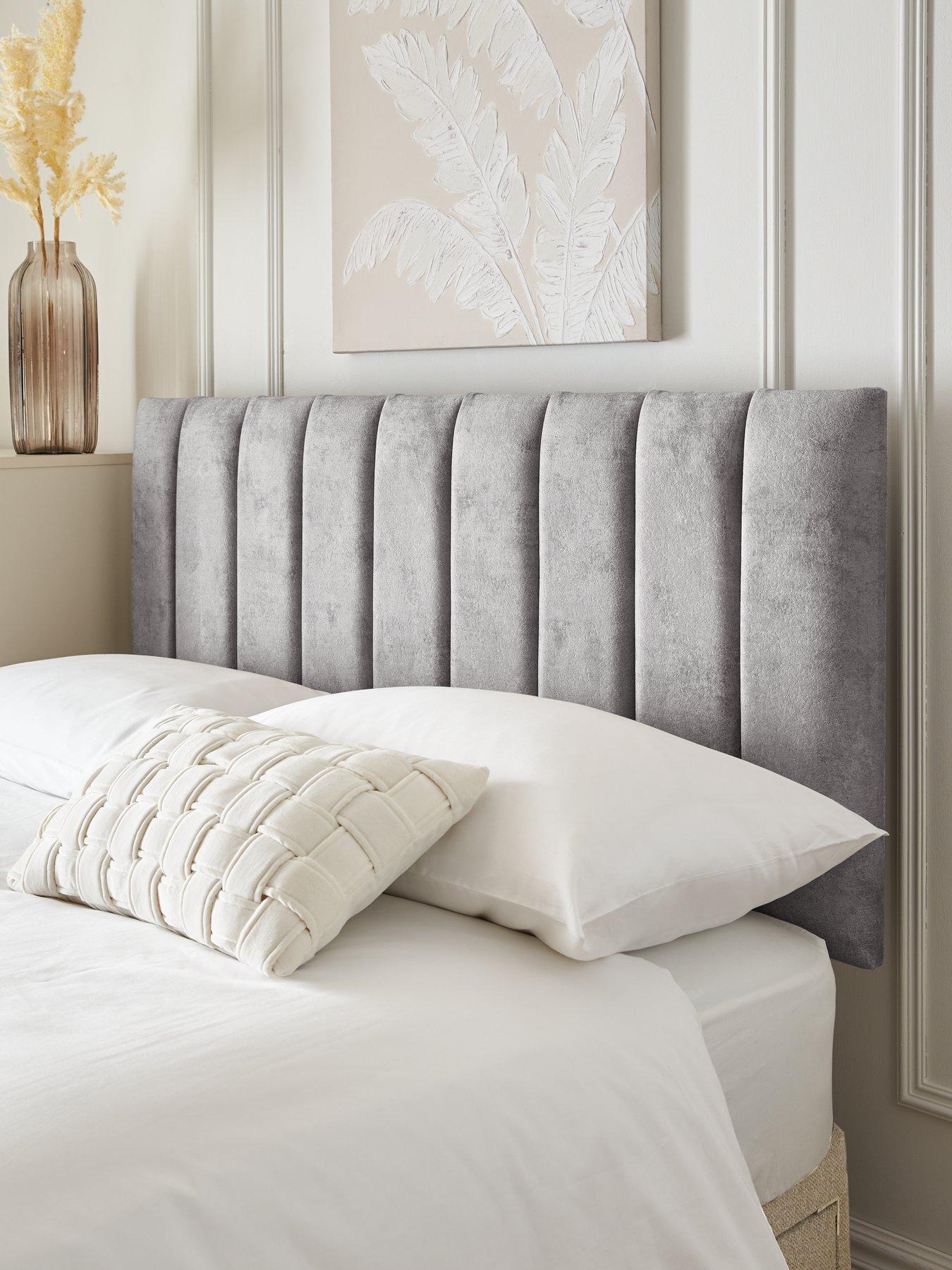 Product photograph of Very Home Harron Crush Headboard - Fsc Reg Certified from very.co.uk