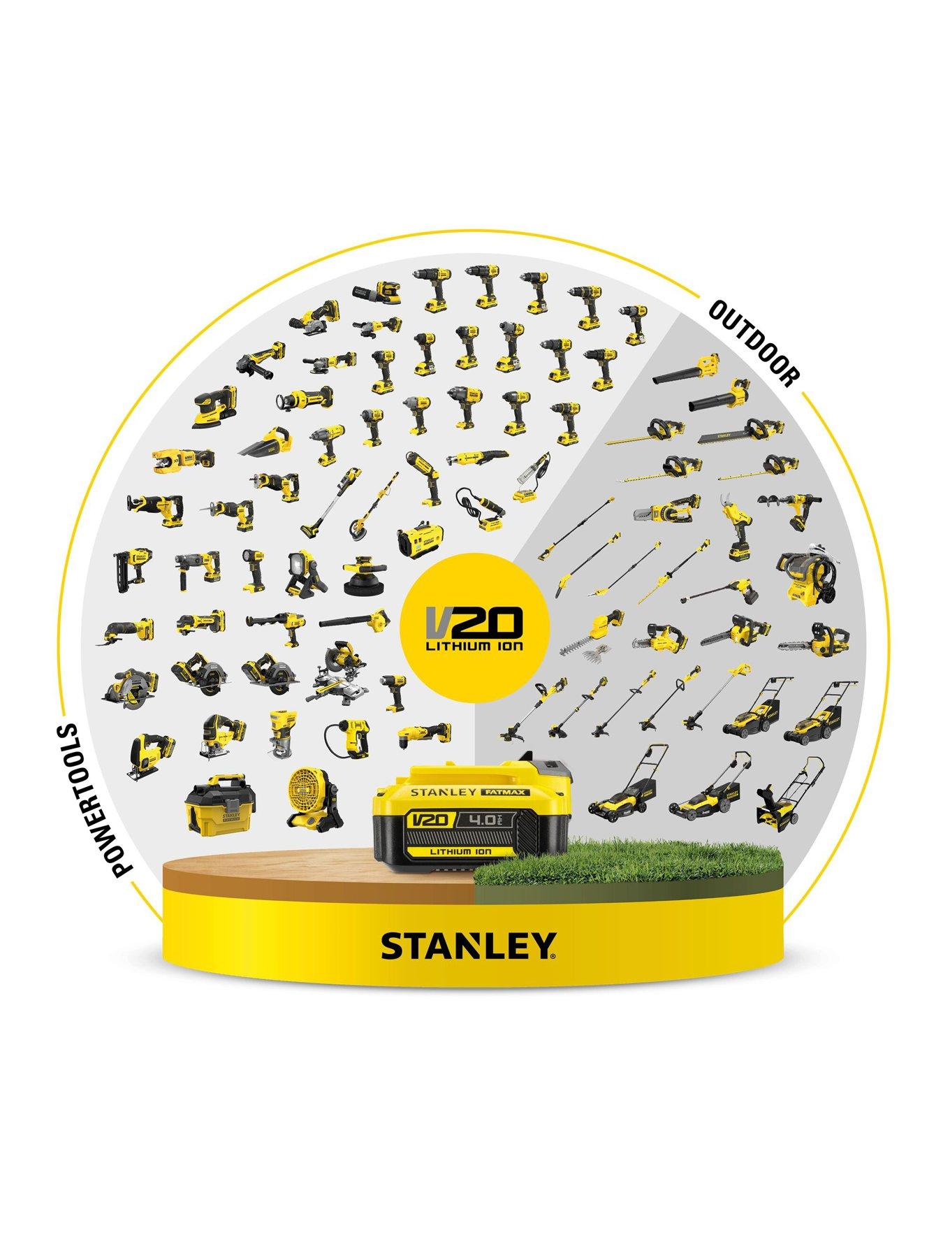 Image 7 of 8 of Stanley FatMax Stanley FatMax STANLEY FATMAX 18V V20 Cordless Brushless Hammer Drill 1 x 2.0Ah Battery + 100 Accessories