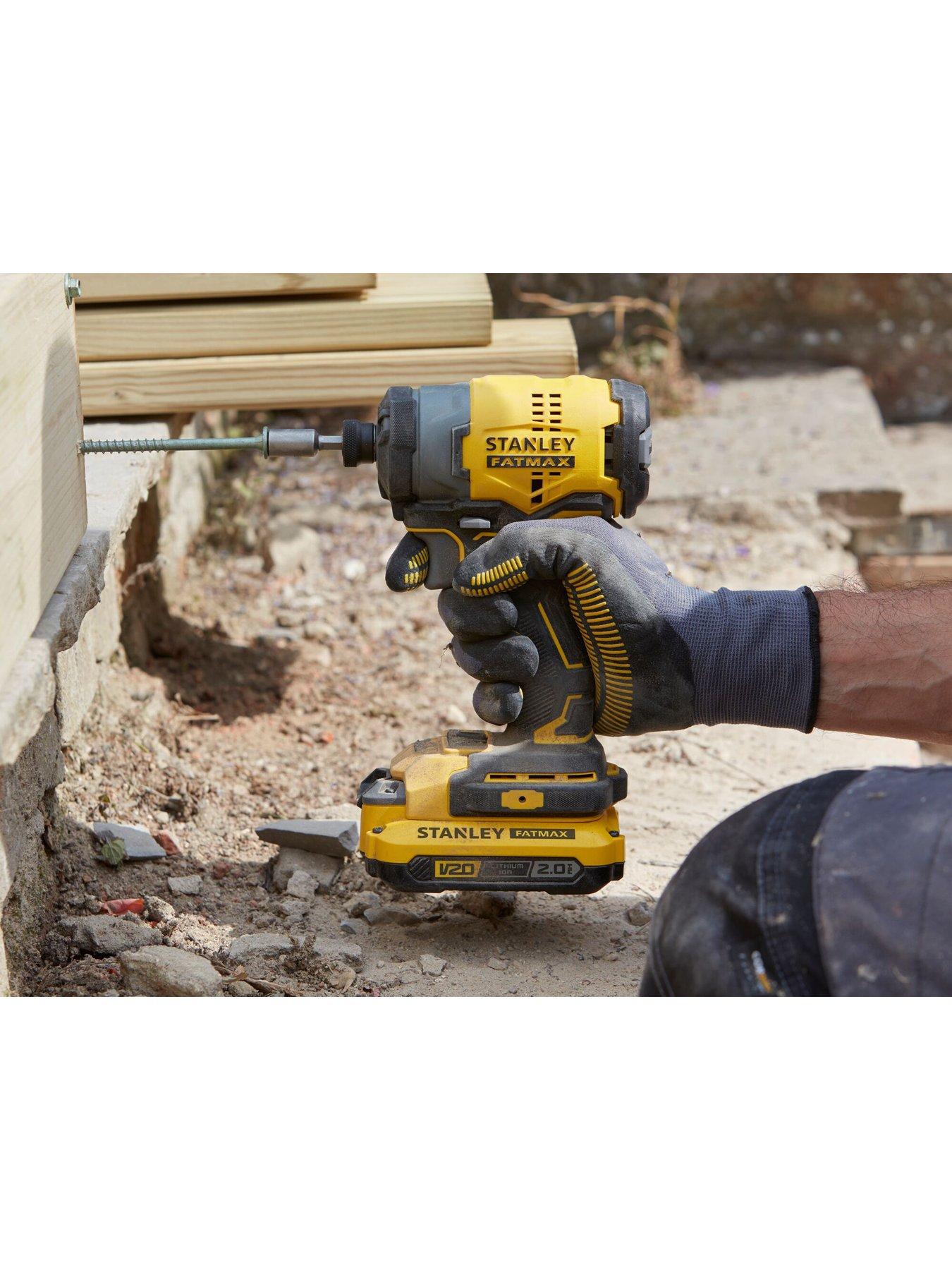 Stanley FatMax 18V V20 Cordless Brushless Impact Driver x