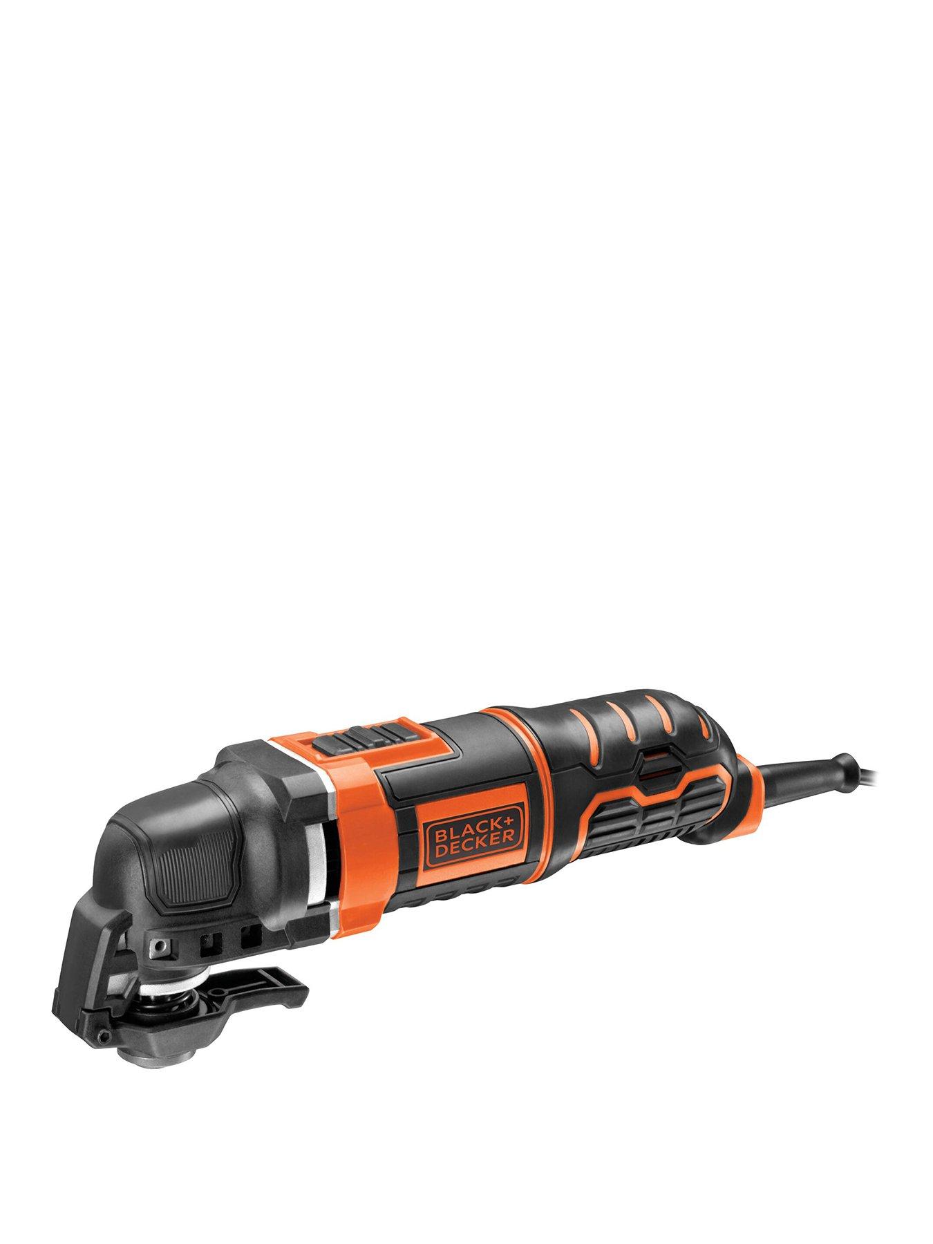 Black & Decker 300W Oscillating Multi Tool + 12 Accessories + Kitbox MT300KA-GB
