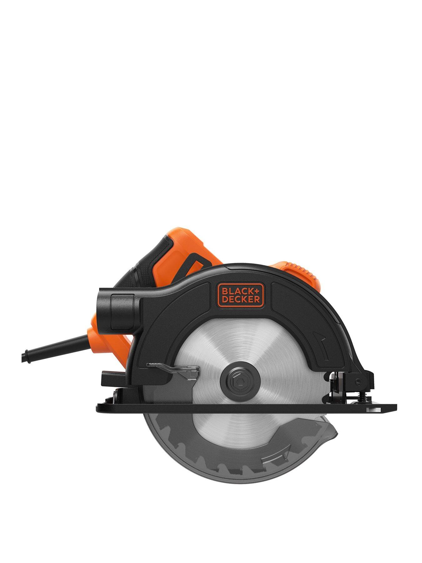 Product photograph of Black Decker Black Decker 1200w Corded Circular Saw Cs1200-gb from very.co.uk