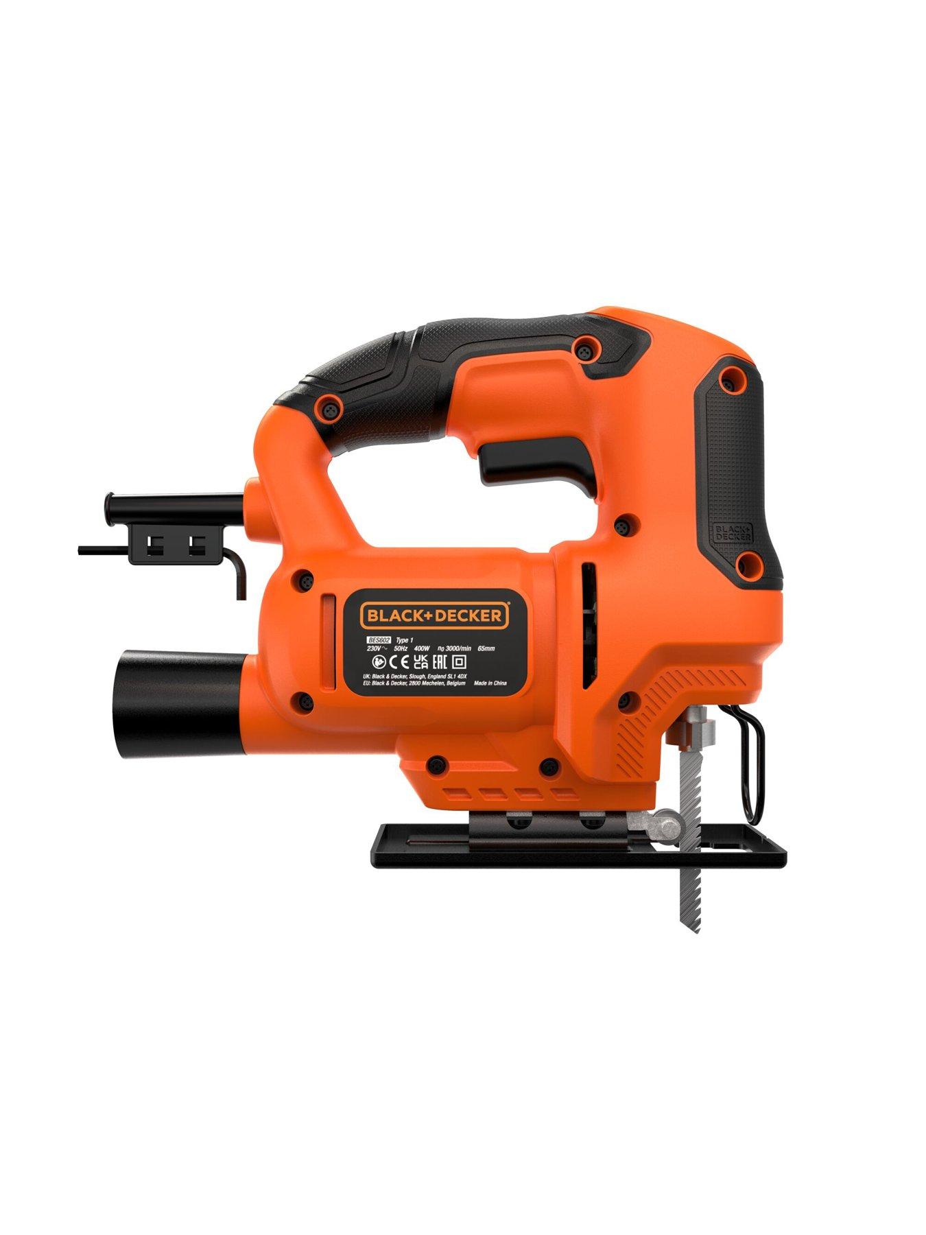 Image 2 of 4 of Black & Decker BLACK+DECKER 400W Corded Jigsaw with Blade BES602-GB