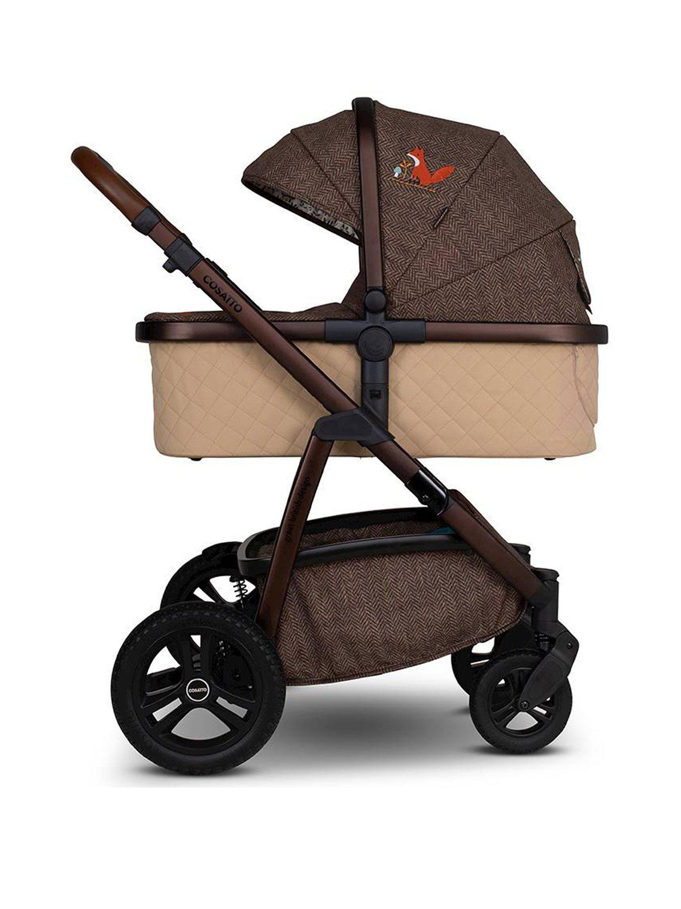 Image 2 of 8 of Cosatto Wow 3 Everything Travel System Bundle ADAC iSize Car Seat - Foxford Hall