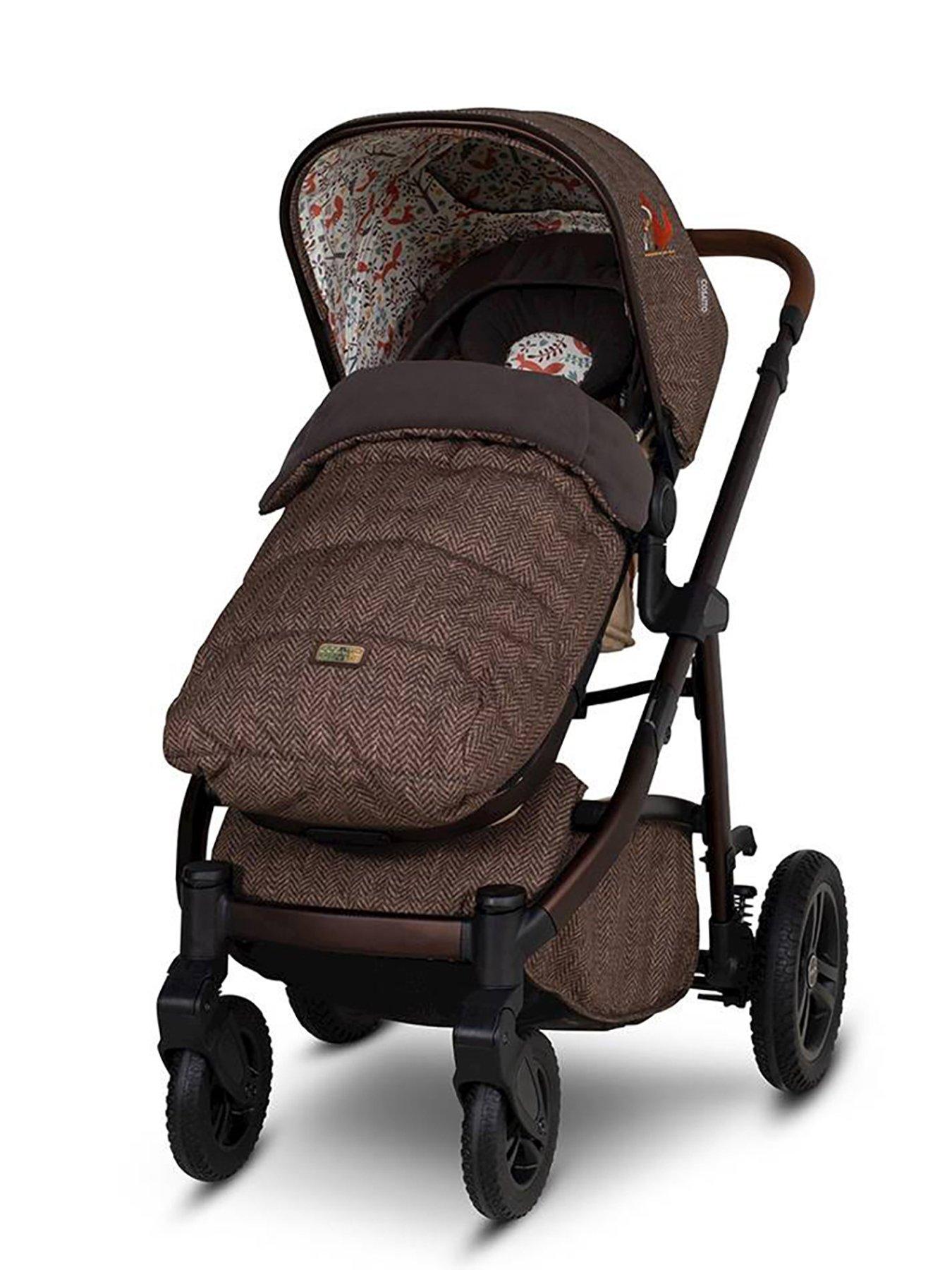 Image 4 of 8 of Cosatto Wow 3 Everything Travel System Bundle ADAC iSize Car Seat - Foxford Hall