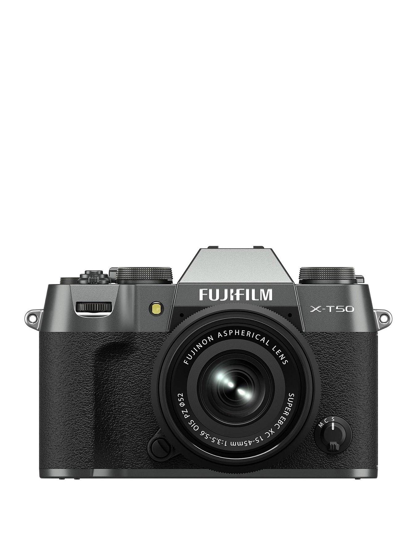 Fujifilm X-T50 Mirrorless Digital Camera XC15-45mm PZ Lens Kit