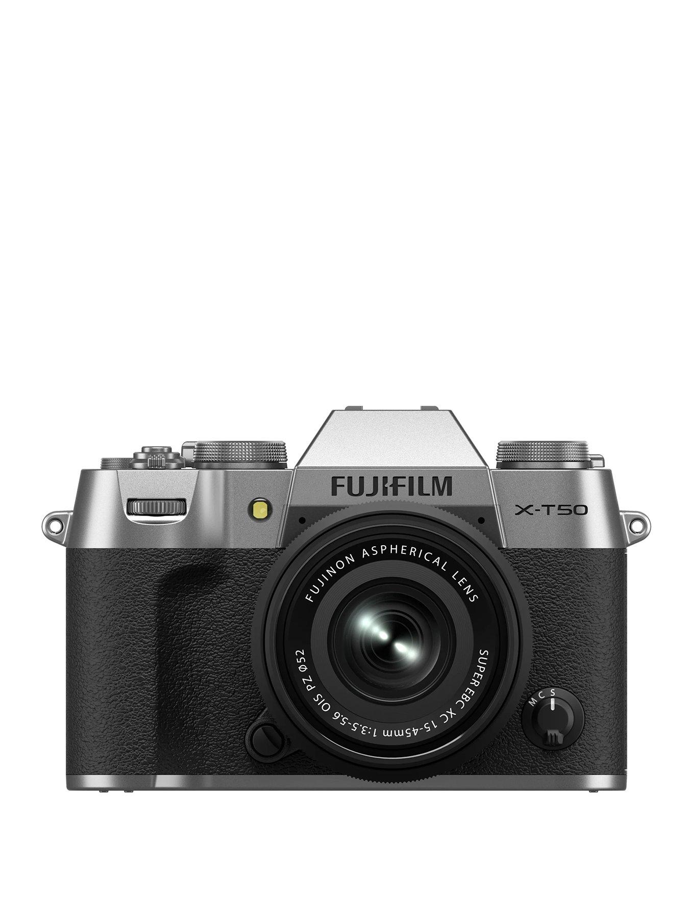 Fujifilm X-T50 Mirrorless Digital Camera XC15-45mm PZ Lens Kit