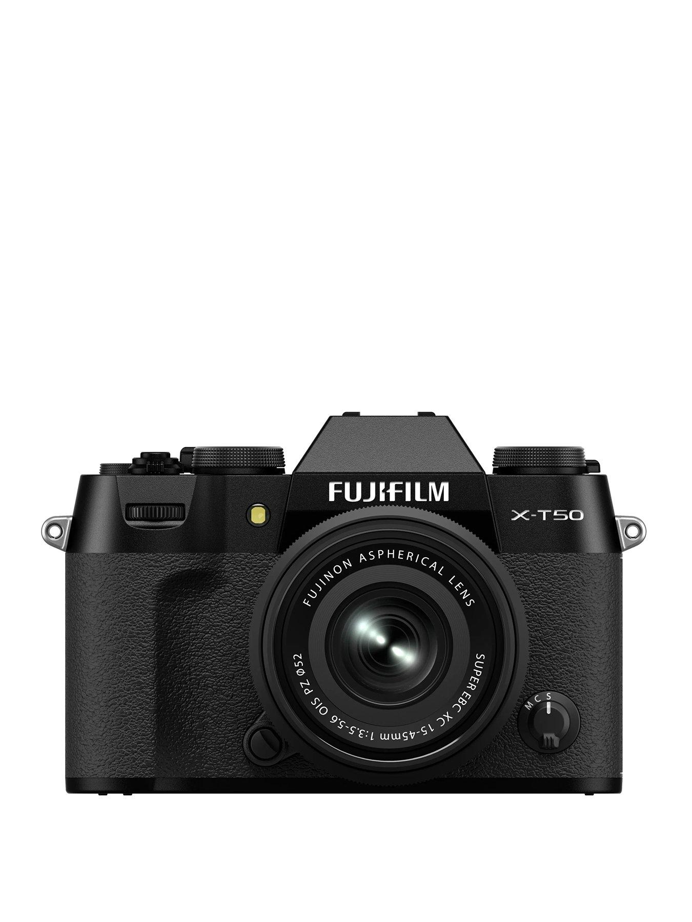 Fujifilm X-T50 Mirrorless Digital Camera XC15-45mm PZ Lens Kit