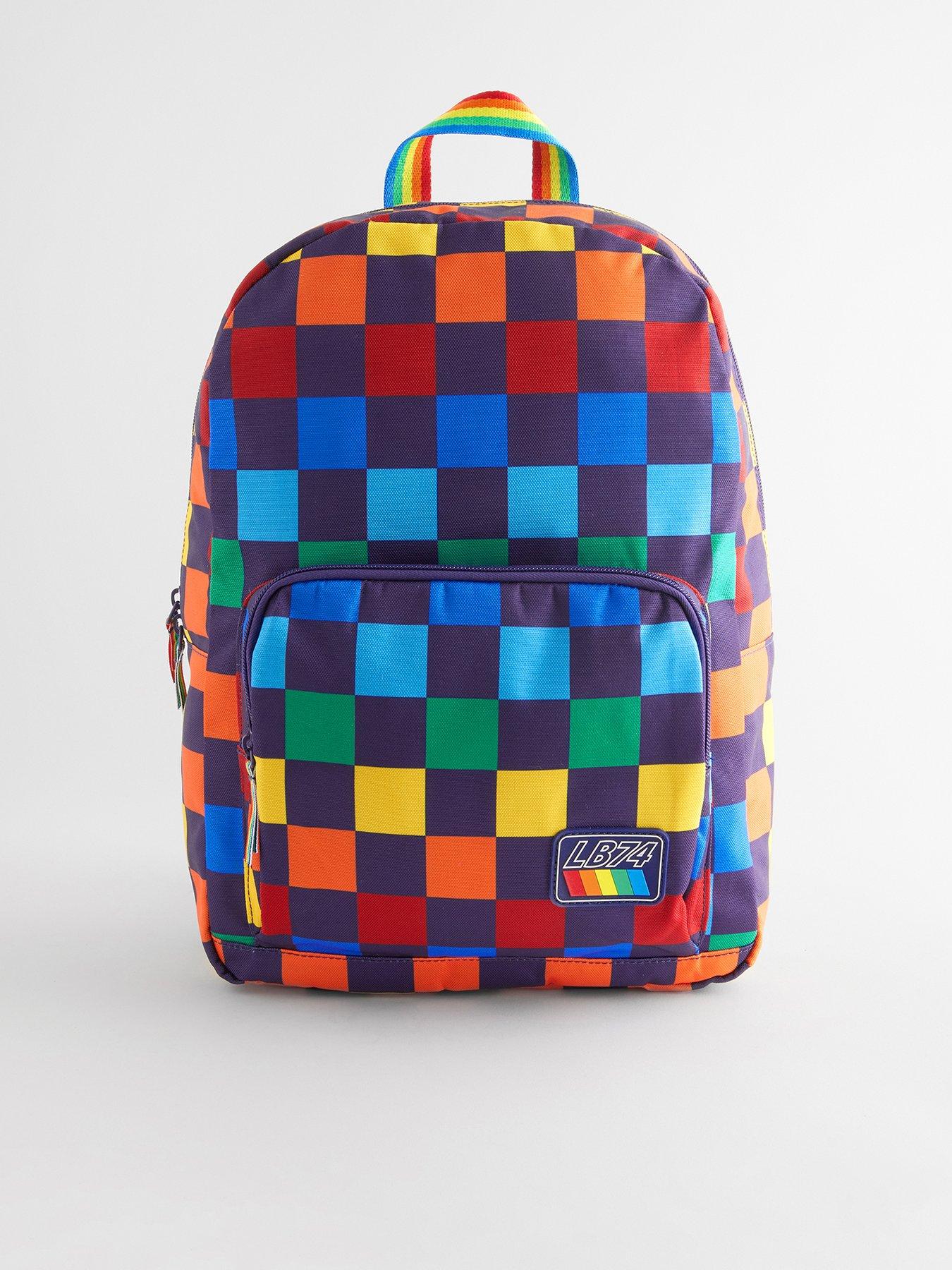 Kids Checkerboard Backpack