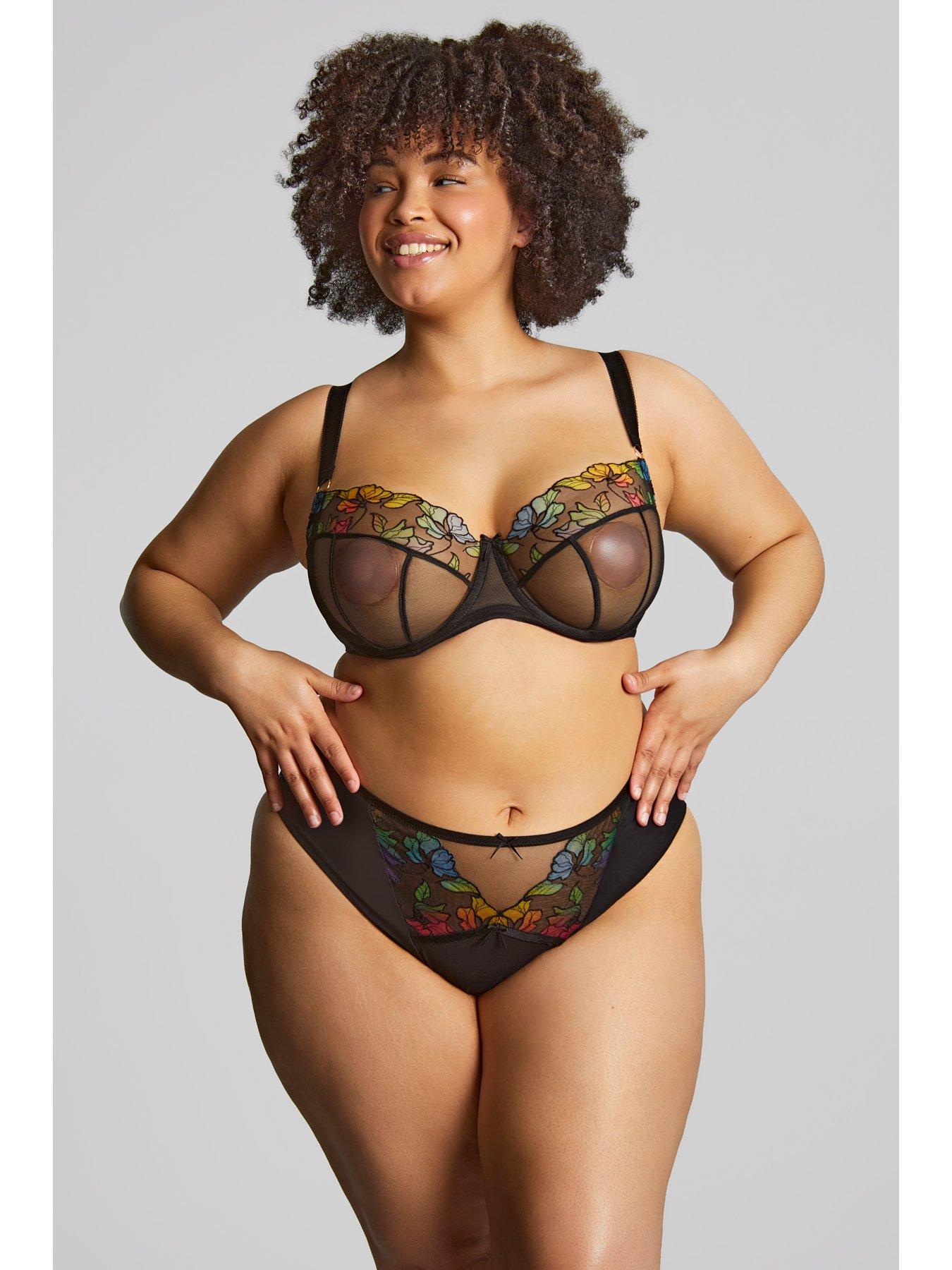 Sculptresse Eden Balcony Bra - Black