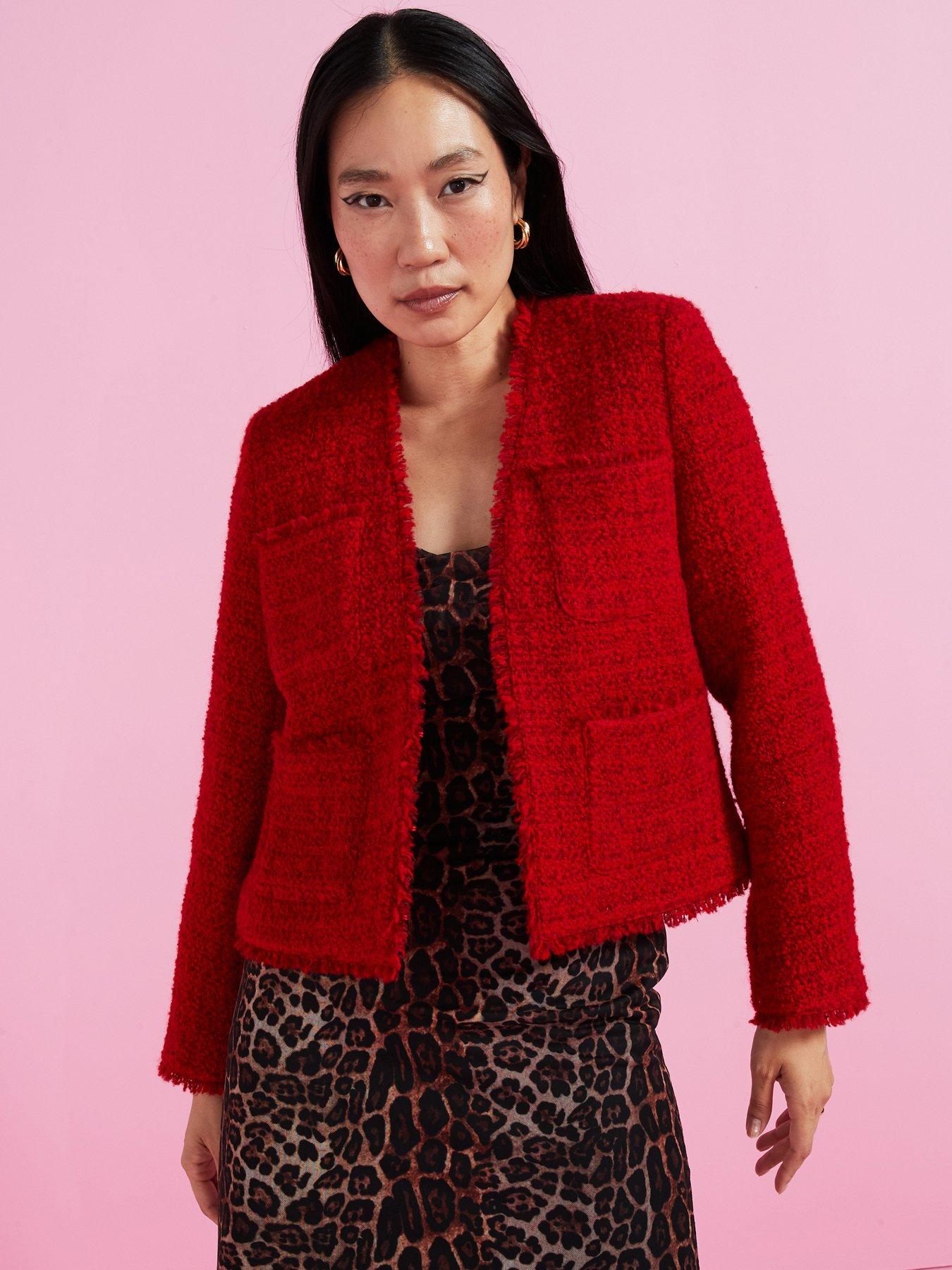Mint velvet boucle coat best sale