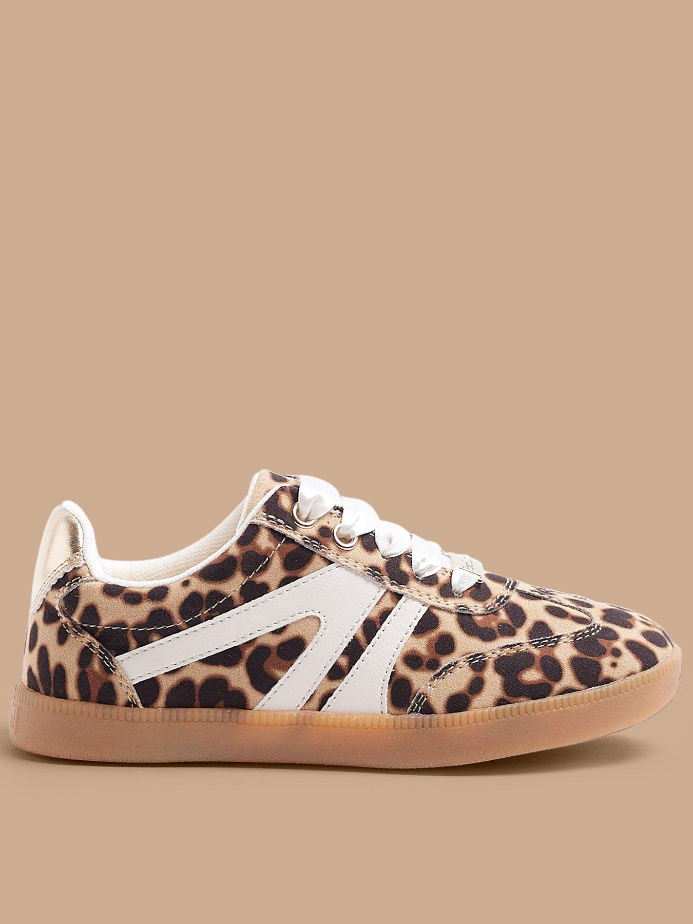 Leopard print trainers fashion womens uk