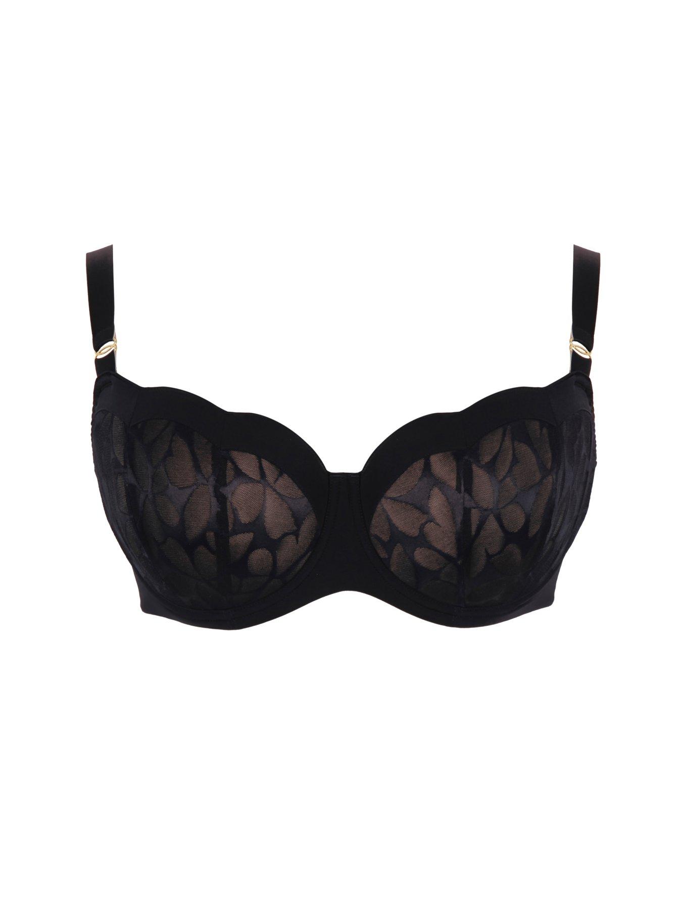 Image 3 of 3 of Sculptresse Ashley Balcony Bra - Black