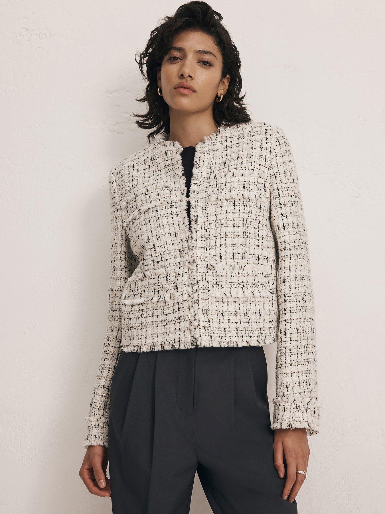 Mint velvet boucle coat best sale