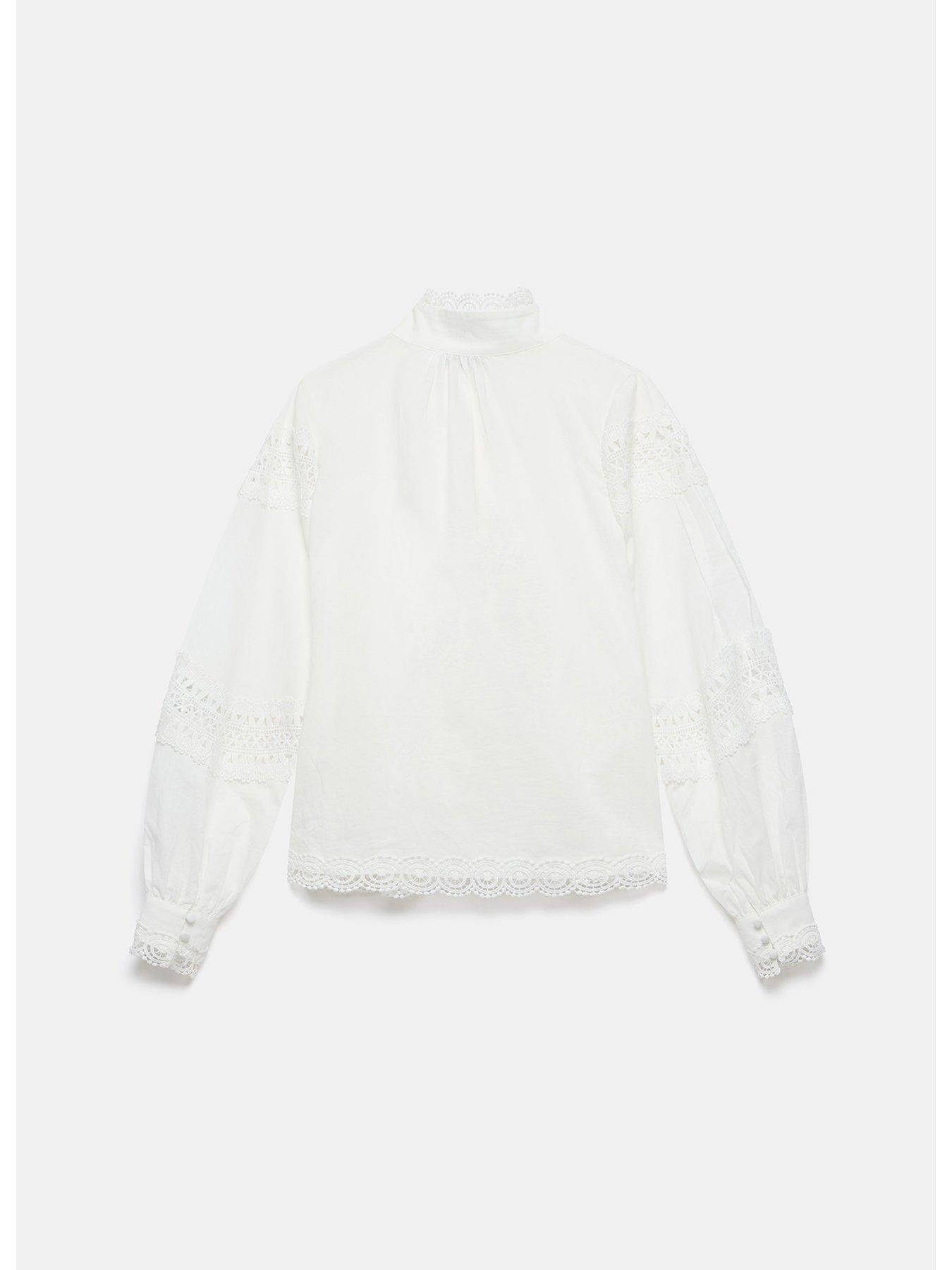Nevaeh - Lace Detail Blouse