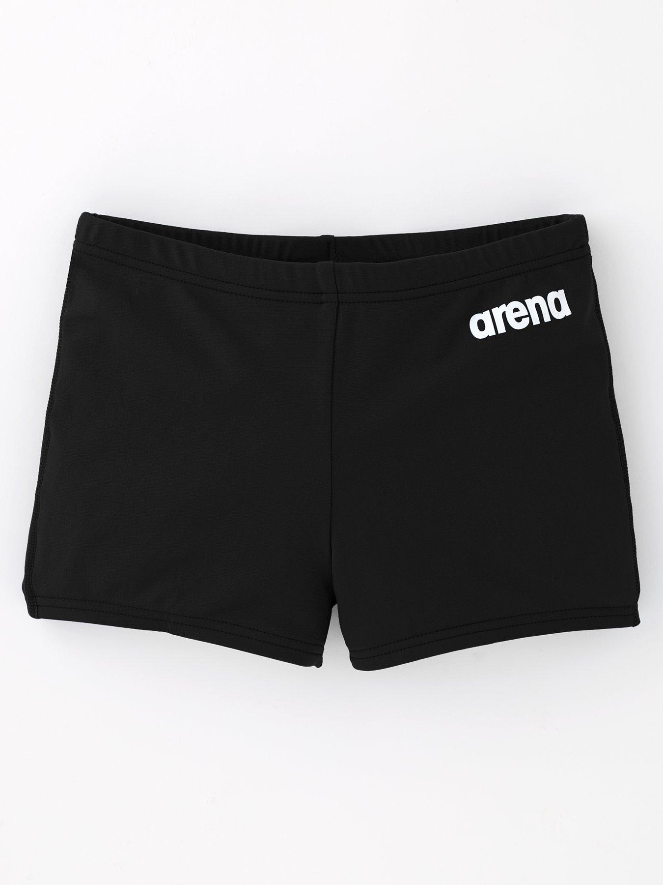 undefined Boys Team Swim Short Solid - Black