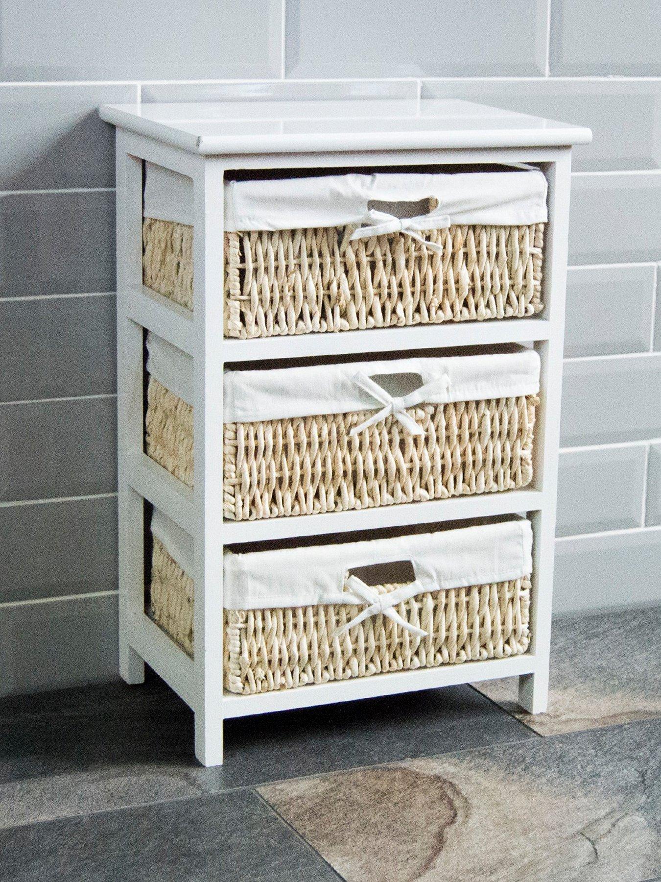 Image 1 of 6 of Bath Vida Maize 3 Drawer Storage Unit