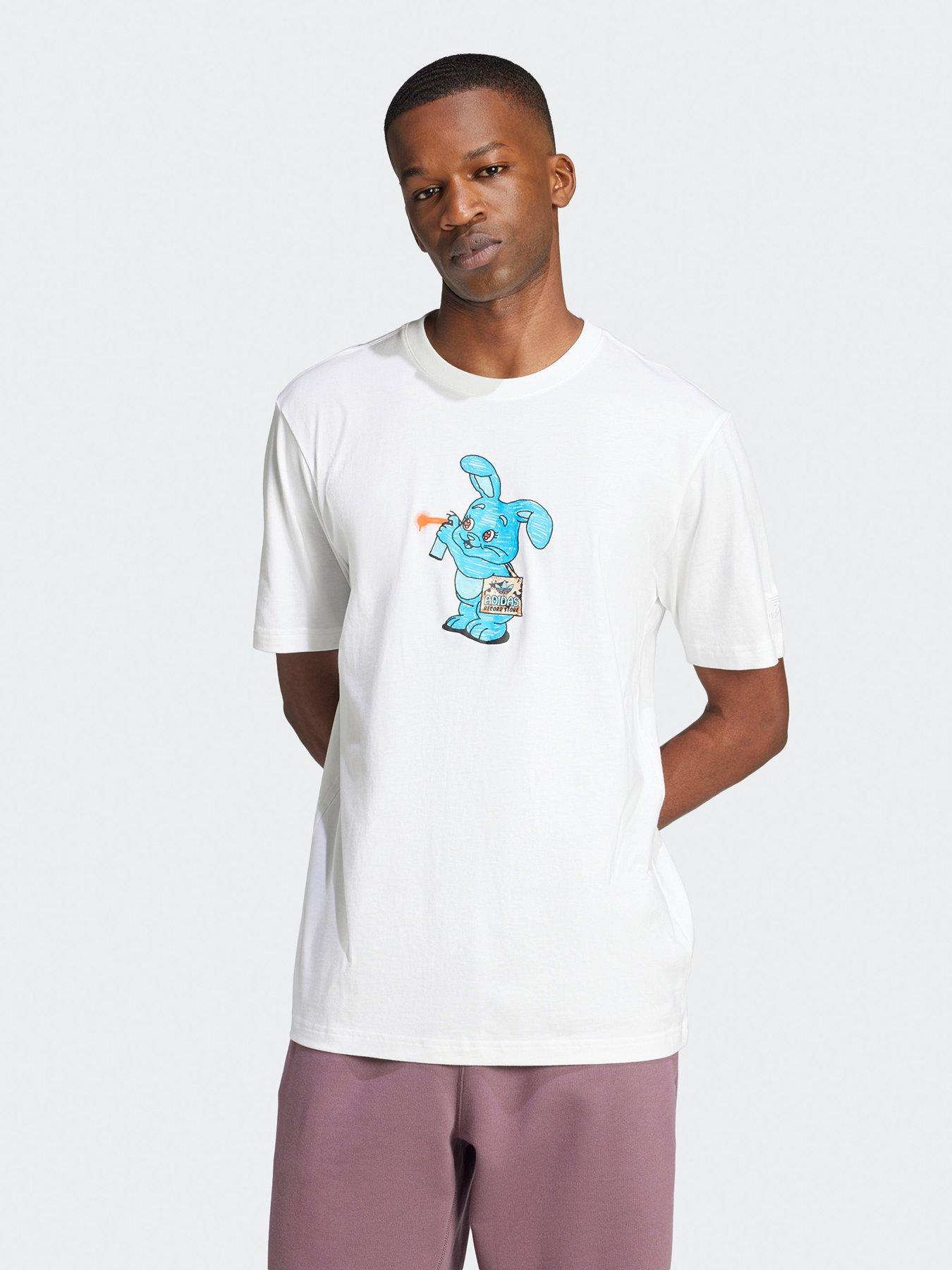 undefined Mens Graphic T-Shirt - White