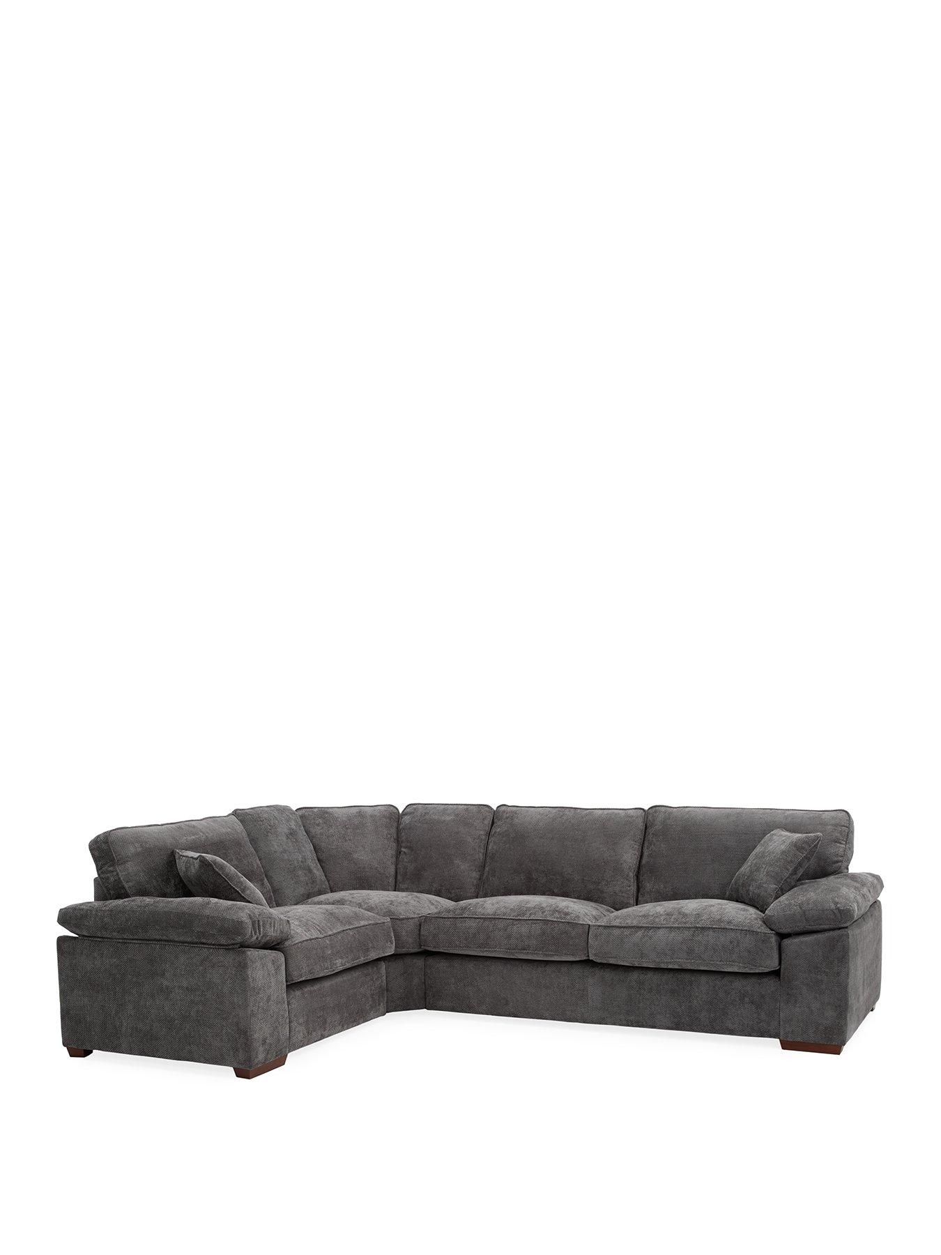Image 2 of 6 of The Very Collection Tuscany Fabric&nbsp;Left Hand&nbsp;Corner Sofa&nbsp;- Made to Order in the UK