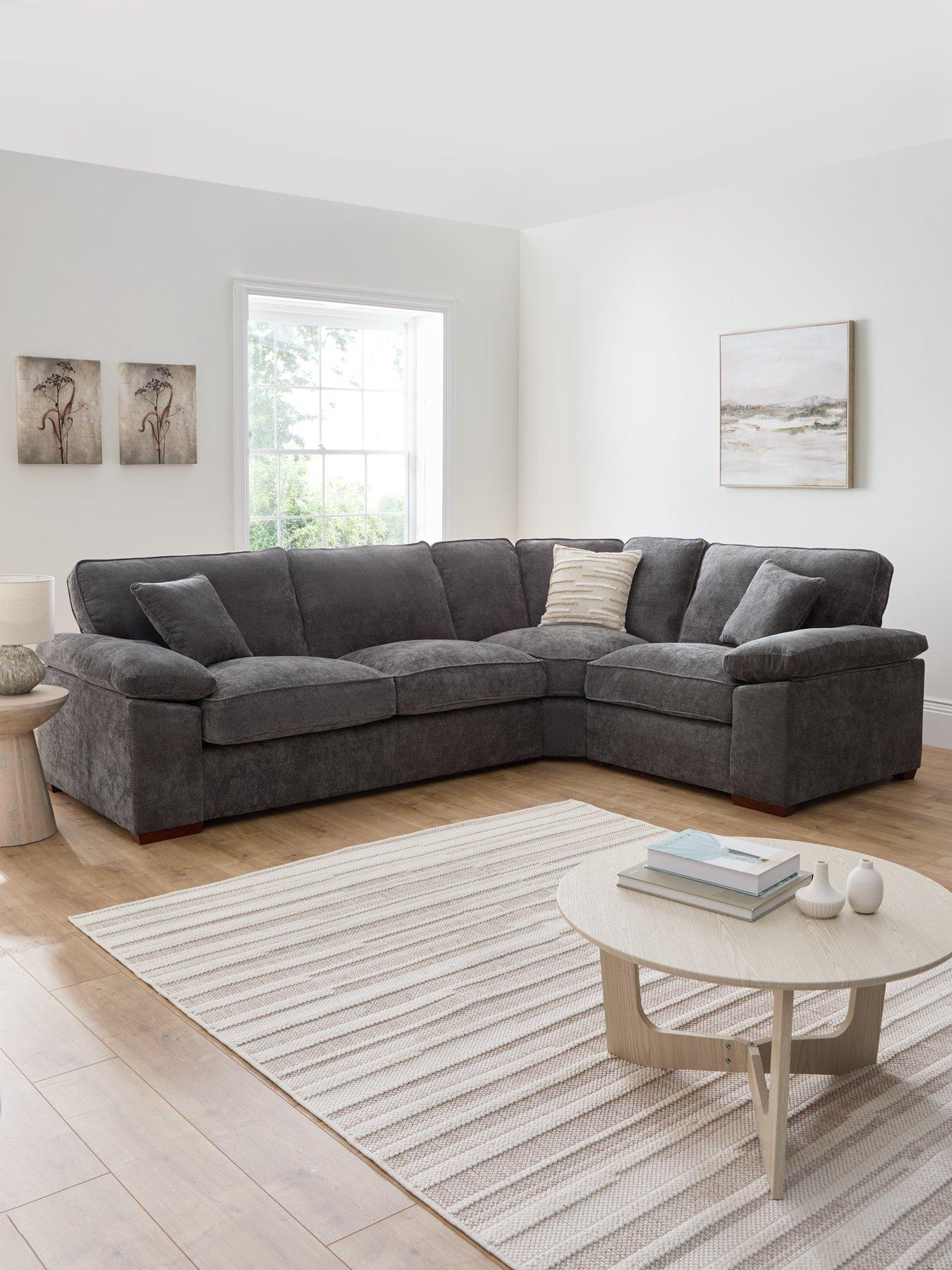 undefined Tuscany Fabric Right Hand Corner Sofa