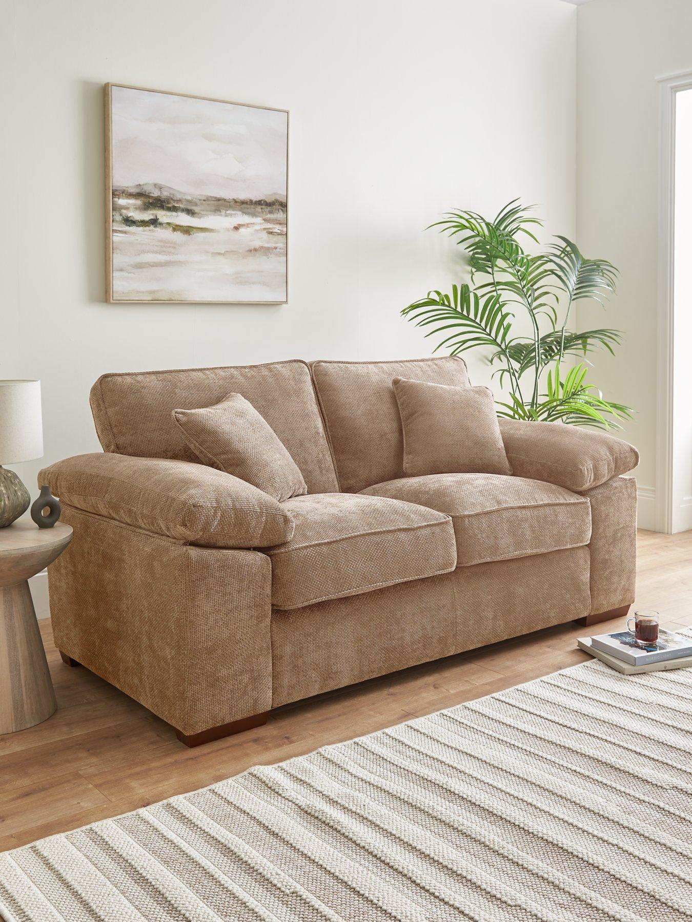 Very Home Tuscany Fabric 2 Seater Sofa - Made to Order in the UK
