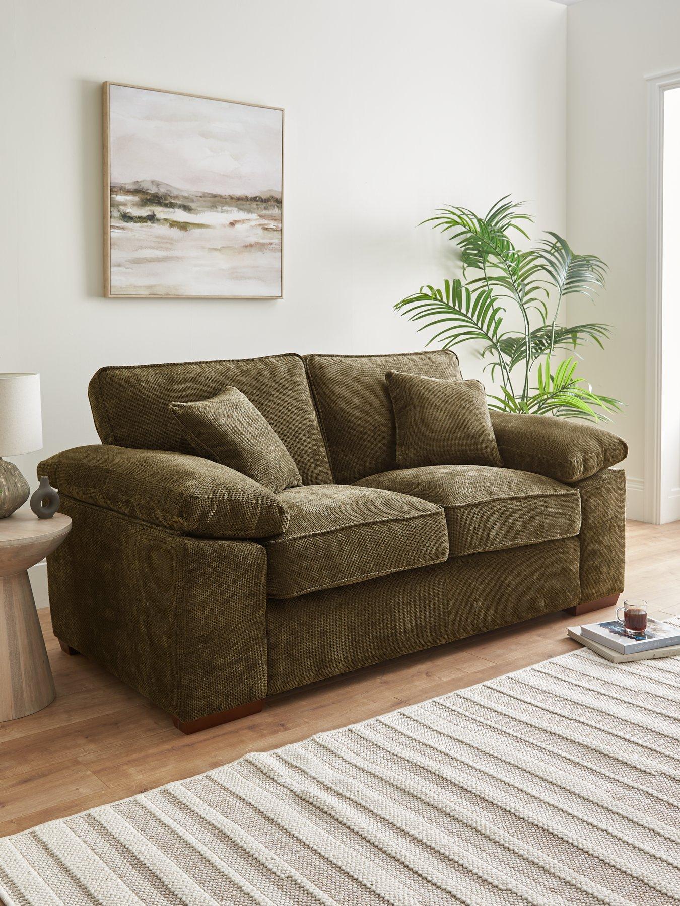 The Very Collection Tuscany Fabric 2 Seater Sofa - Made to Order in the UK - FSC® Certified
