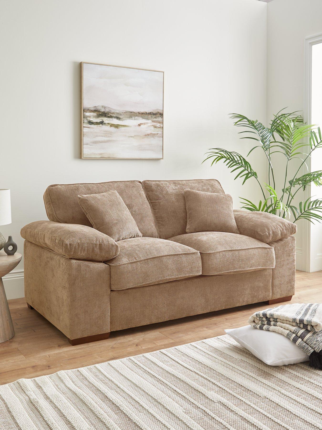 The Very Collection Tuscany Fabric 2 Seater Deluxe Sofa Bed - Made to Order in the UK - FSC® Certified