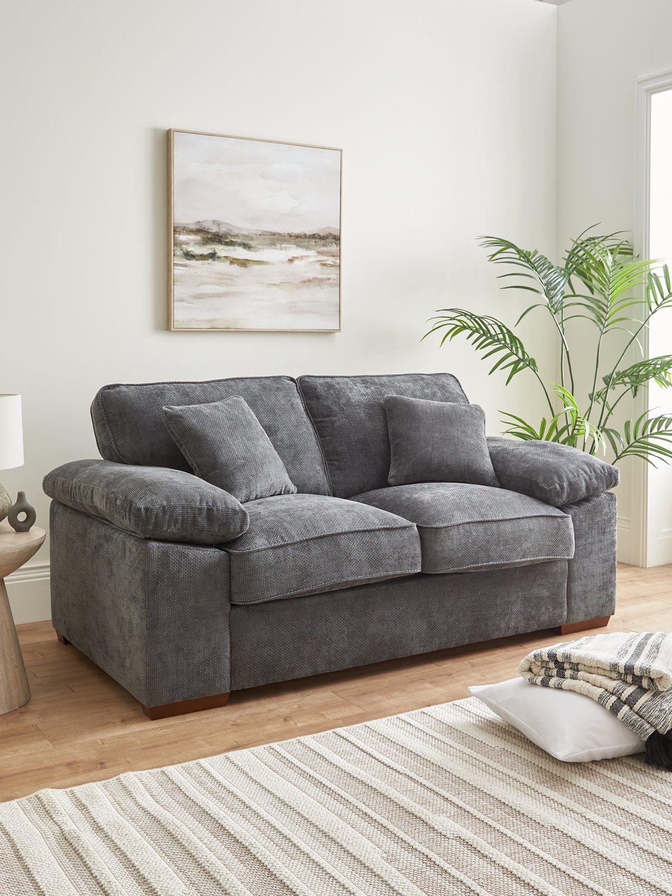 undefined Tuscany Fabric 2 Seater Deluxe Sofa Bed