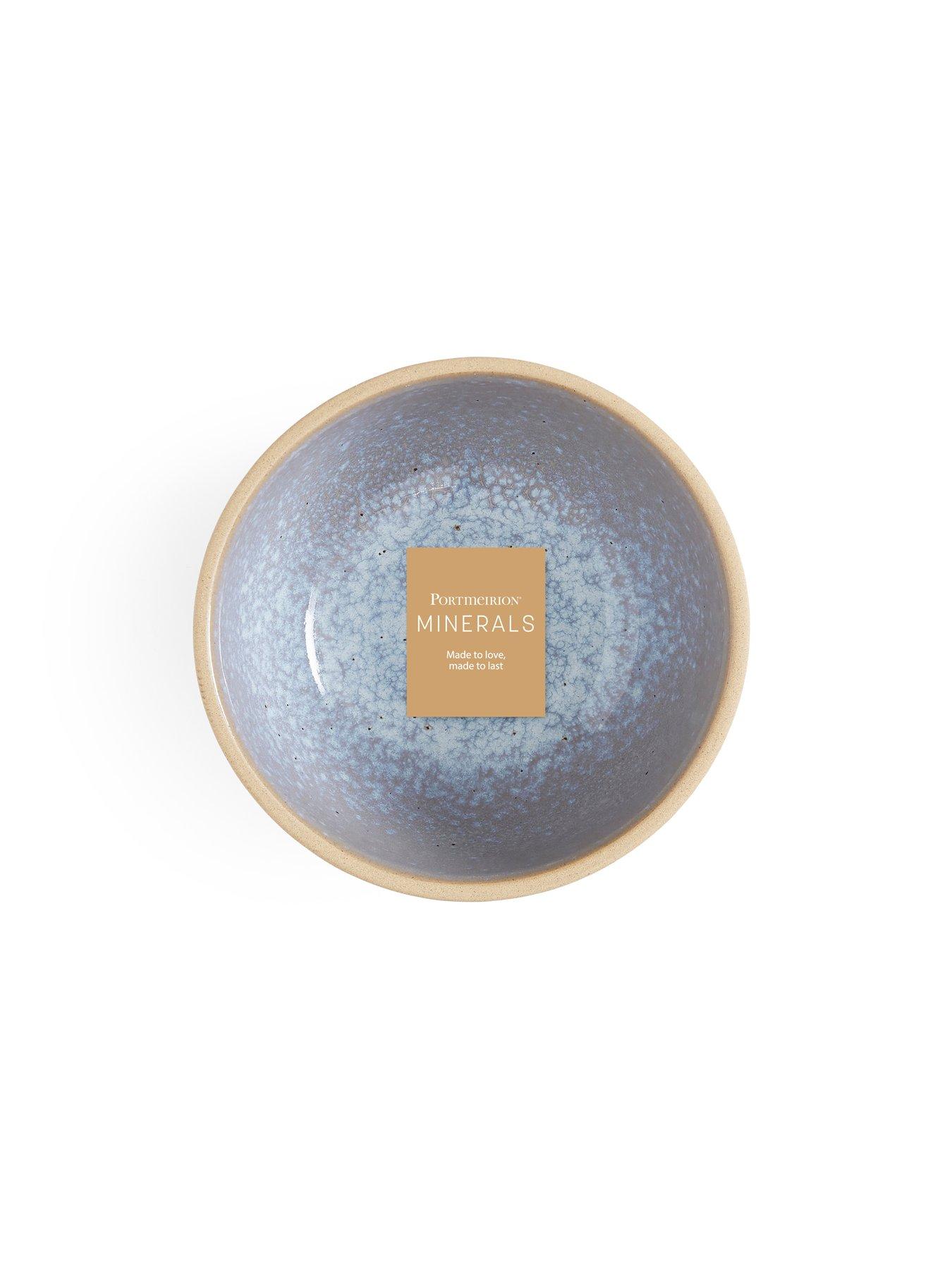 Image 7 of 7 of Portmeirion Minerals Collection &ndash; Set of 4 Aquamarine Medium Bowls