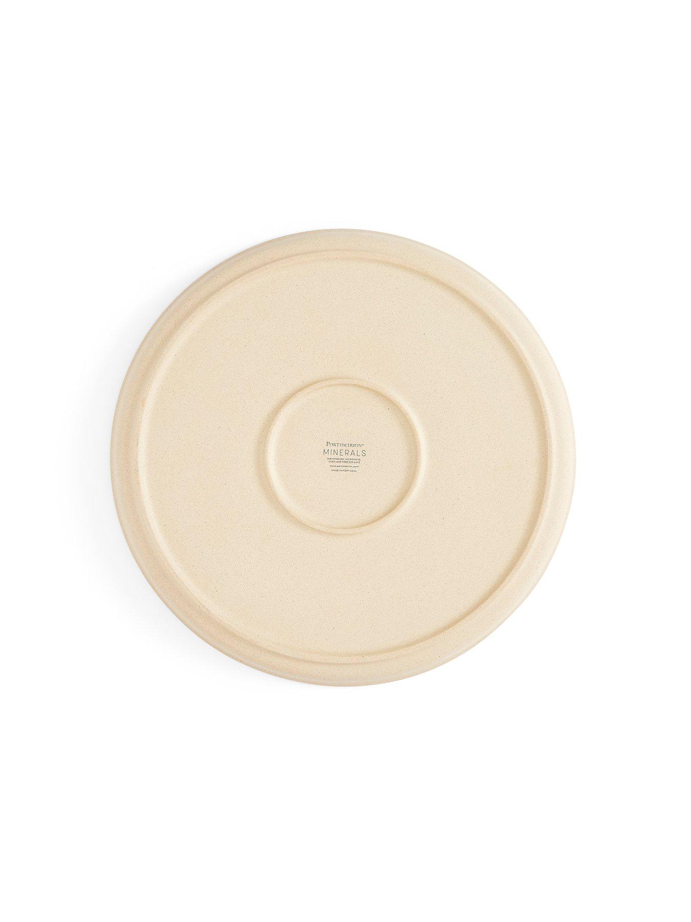 Image 6 of 7 of Portmeirion Minerals Collection &ndash; Set of 4 Moonstone Dinner Plates