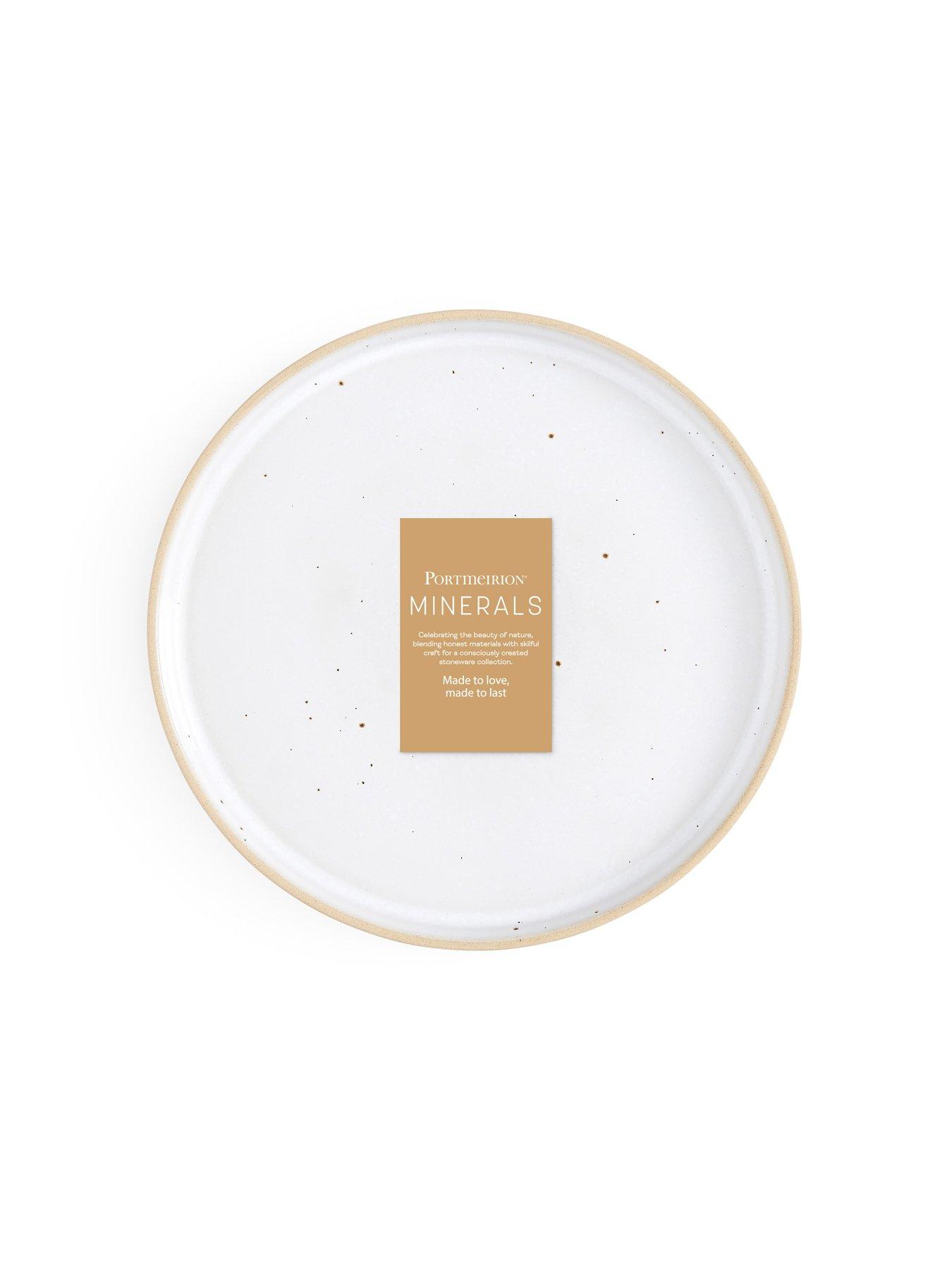 Image 7 of 7 of Portmeirion Minerals Collection &ndash; Set of 4 Moonstone Dinner Plates