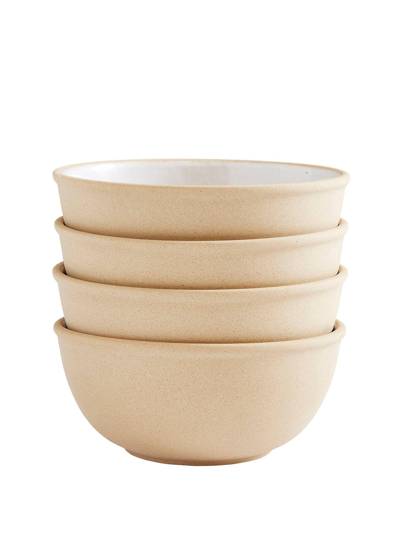 Image 2 of 7 of Portmeirion Minerals Collection &ndash; Set of 4 Moonstone Medium Bowls