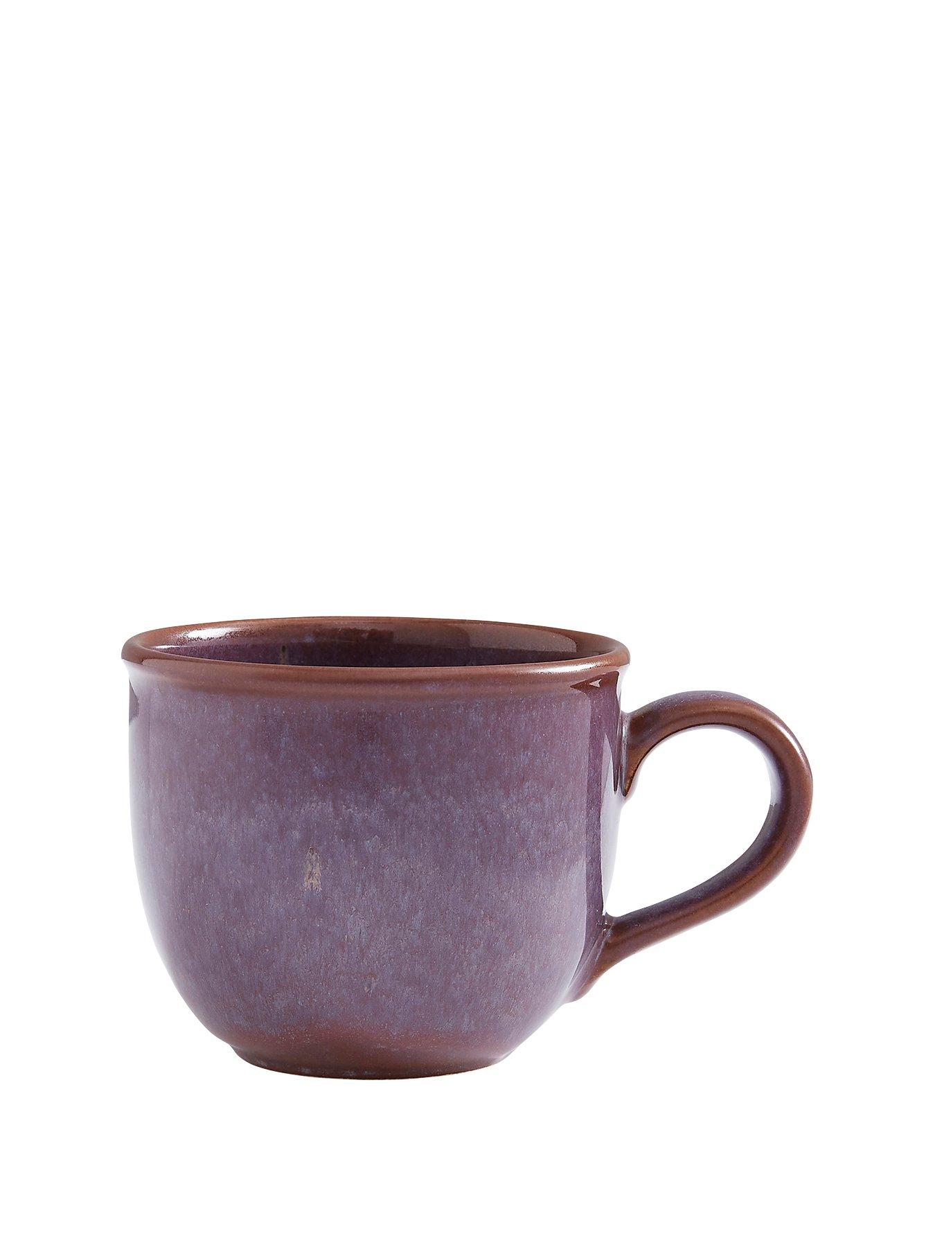 Image 2 of 7 of Portmeirion Minerals Collection &ndash; Set of 4 Amethyst Mugs