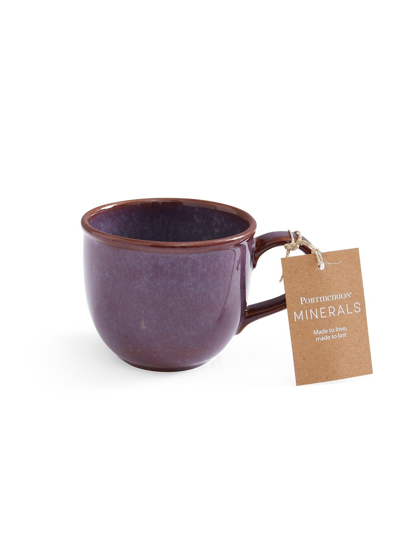Image 6 of 7 of Portmeirion Minerals Collection &ndash; Set of 4 Amethyst Mugs
