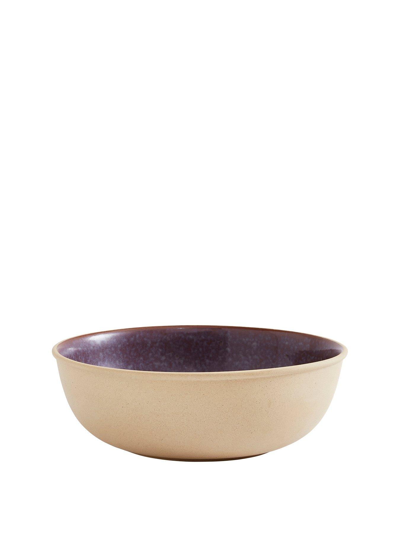 Image 2 of 6 of Portmeirion Minerals Collection &ndash; Amethyst Serving Bowl