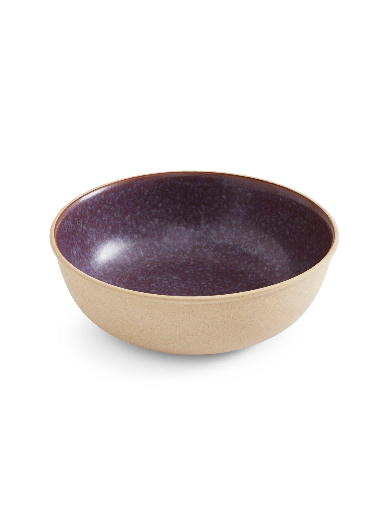 Image 3 of 6 of Portmeirion Minerals Collection &ndash; Amethyst Serving Bowl