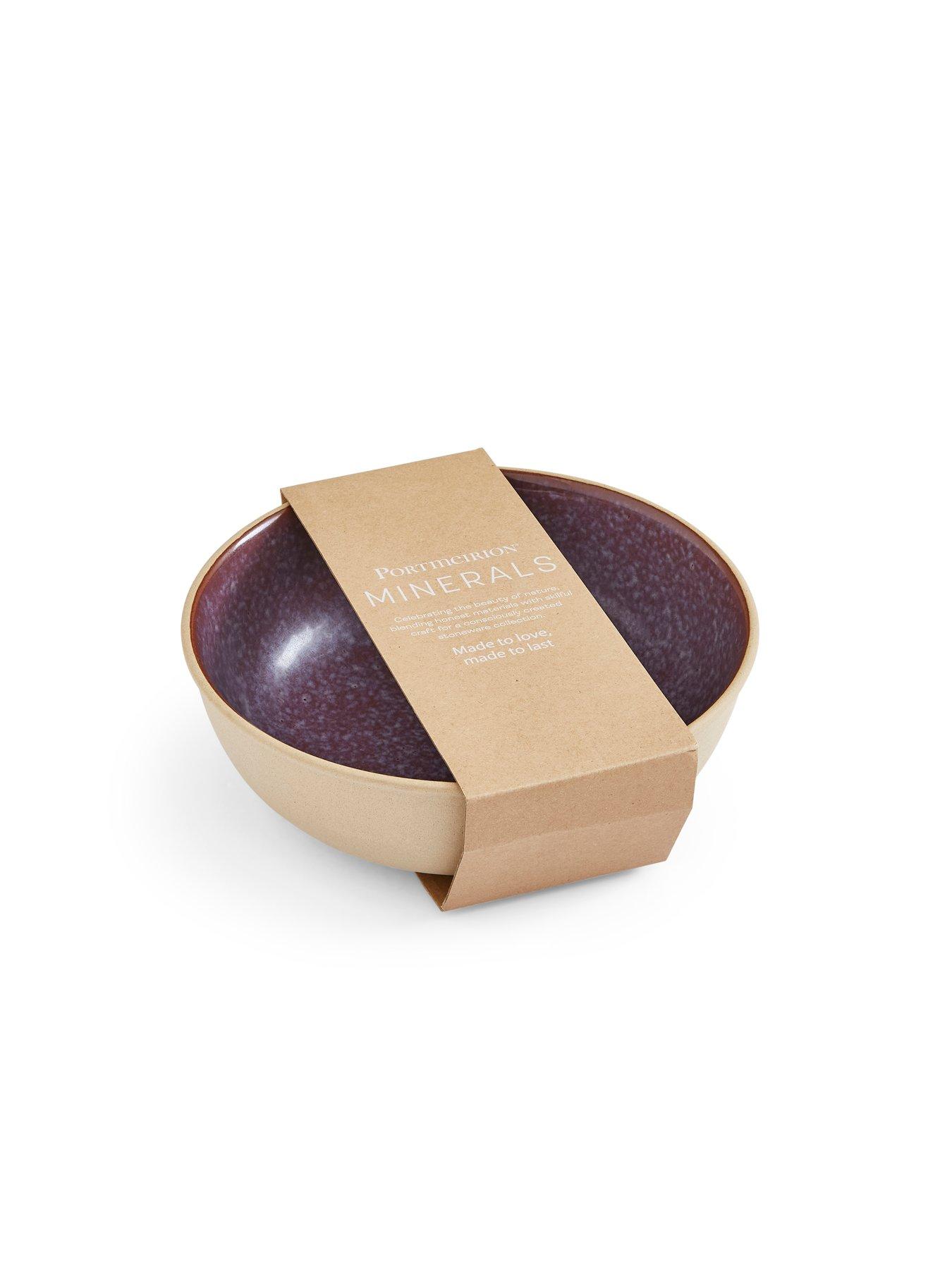 Image 6 of 6 of Portmeirion Minerals Collection &ndash; Amethyst Serving Bowl