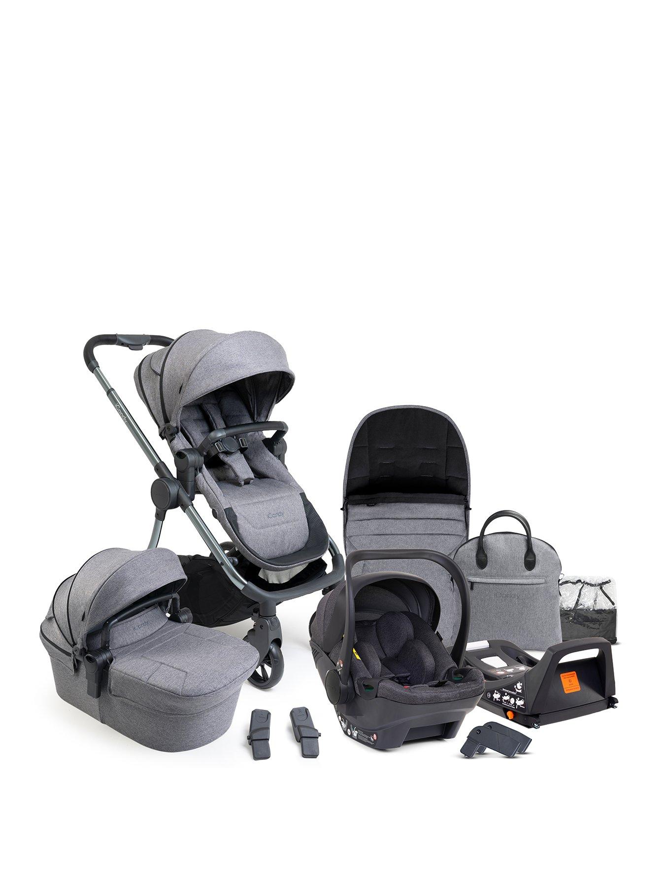 iCandy Lime Travel System Bundle Charcoal Very