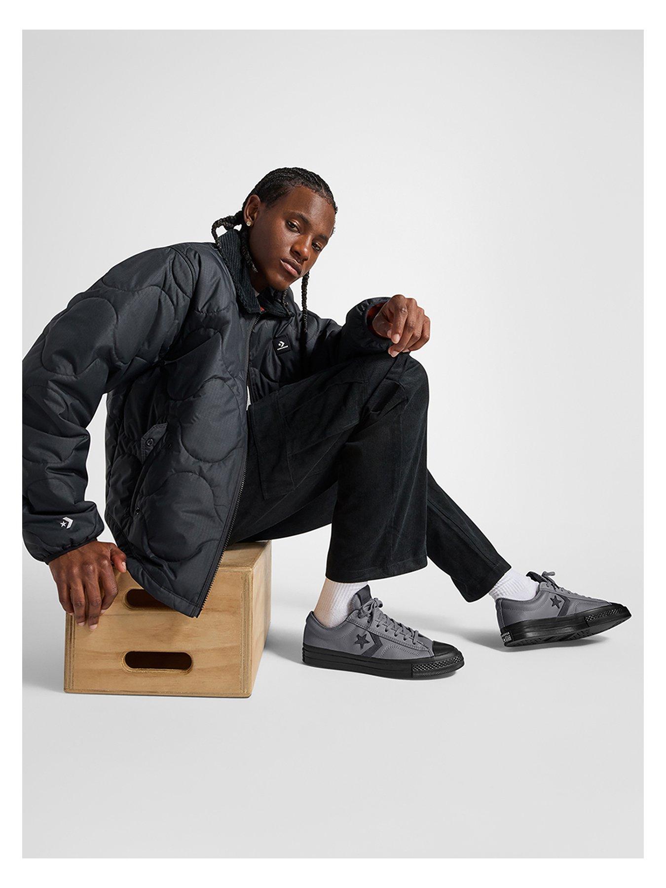 Image 4 of 6 of Converse Mens Cold Weather Lux Sport Star Player 76 Trainers - Grey