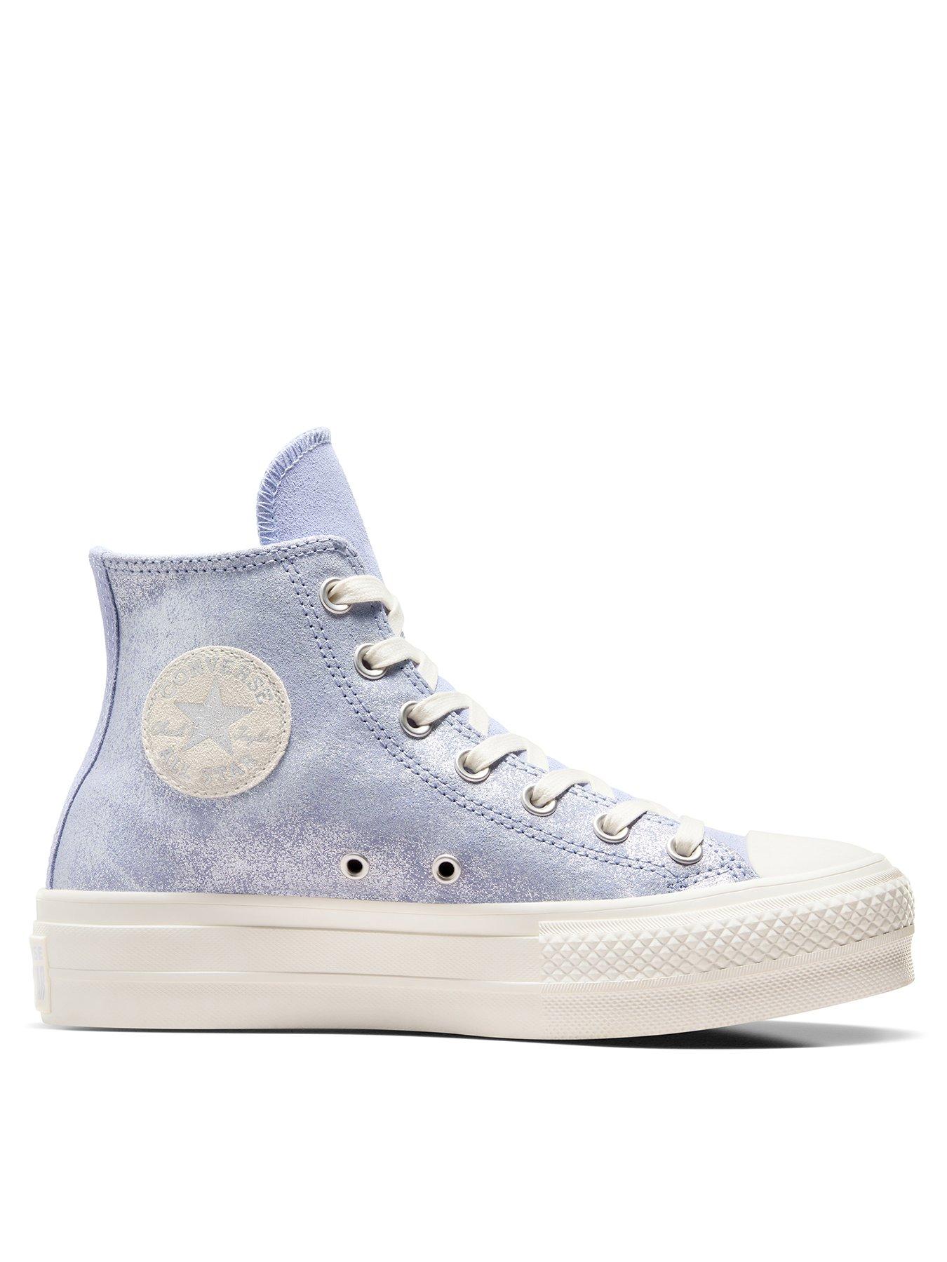 Converse purple suede hot sale