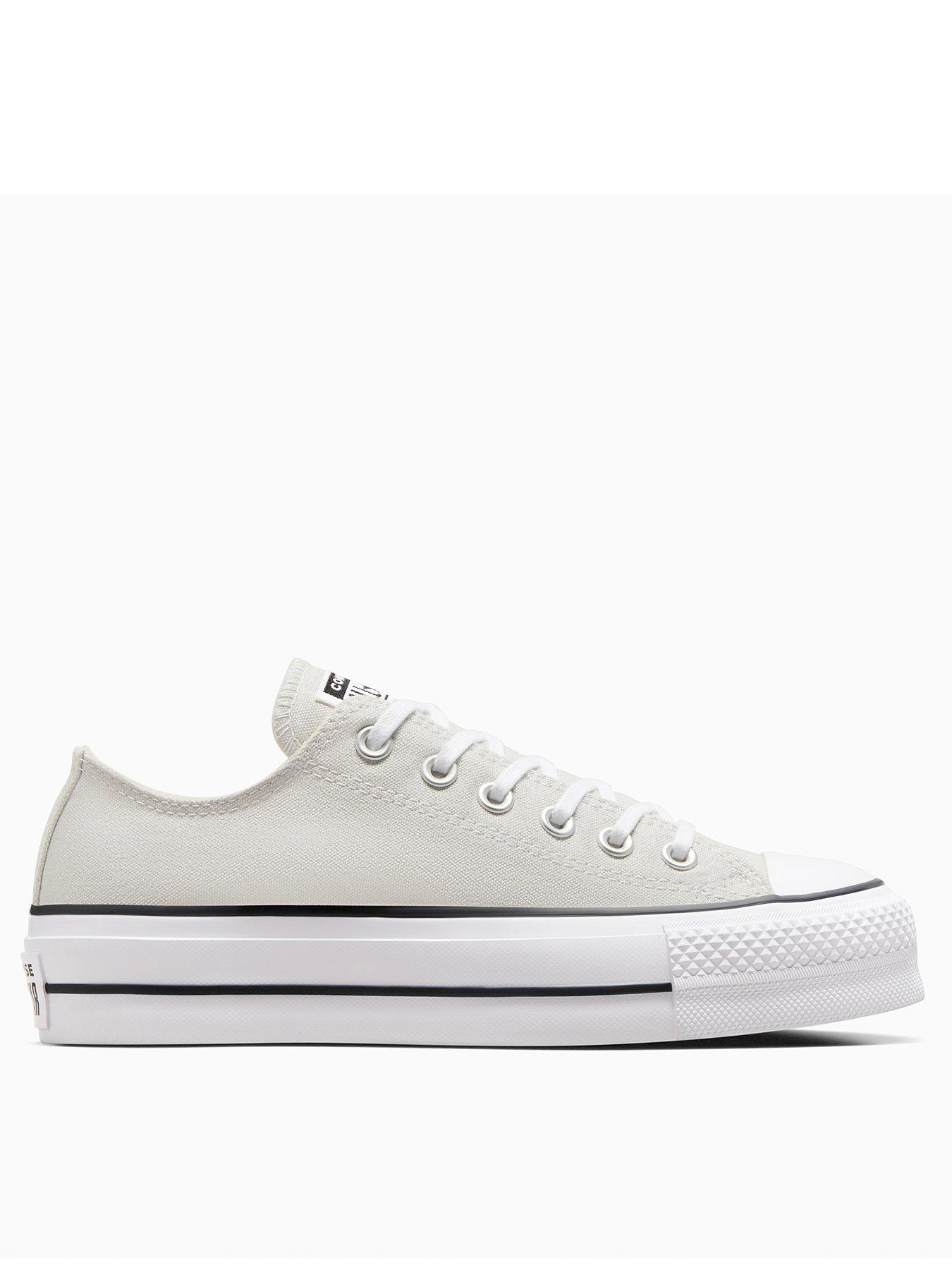 Grey converse womens best sale